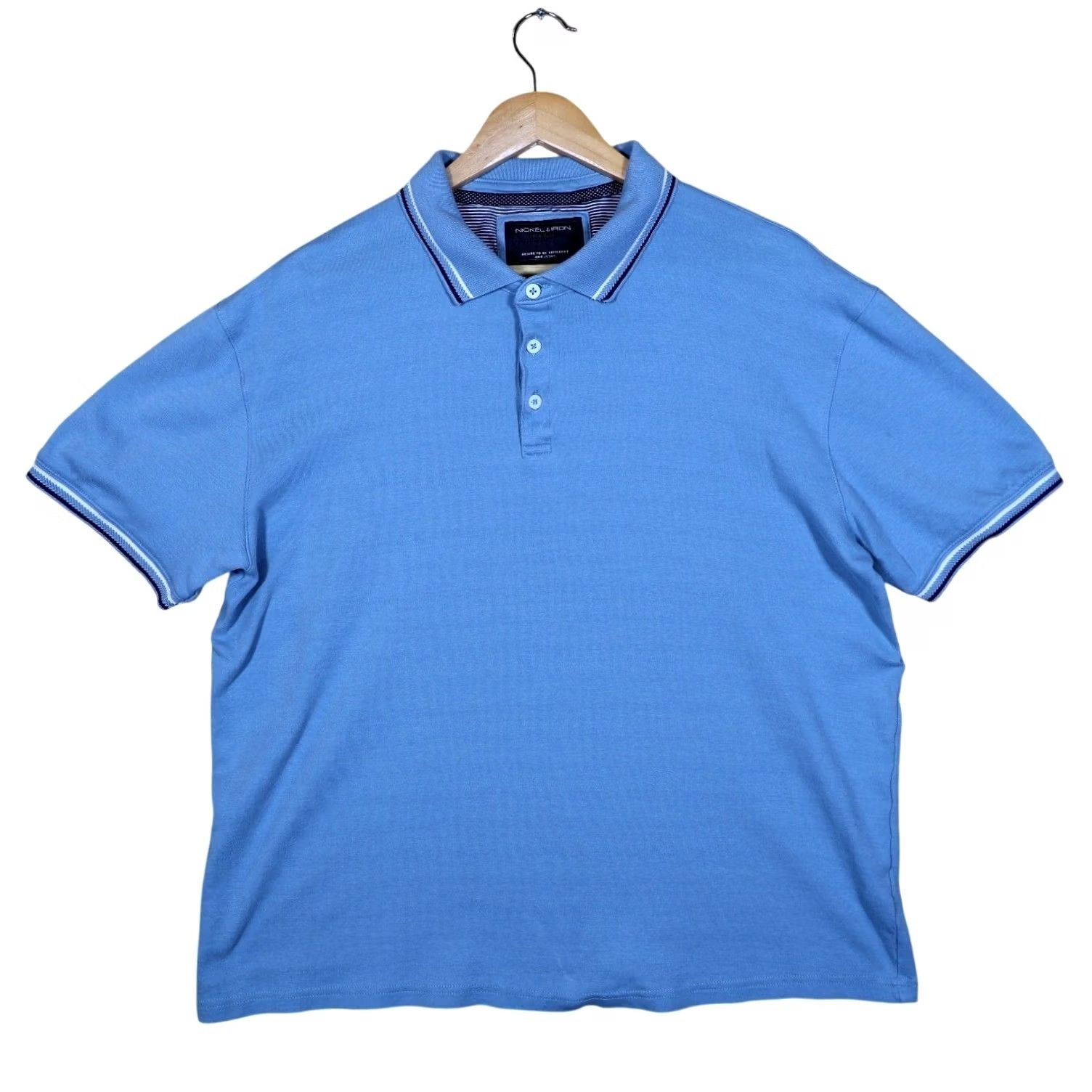 Vintage VINTAGE Nickel Iron New York Polo Shirt Mens XL Short Sleeve Casual Size XL / US 12-14 / IT 48-50 - 4 Thumbnail