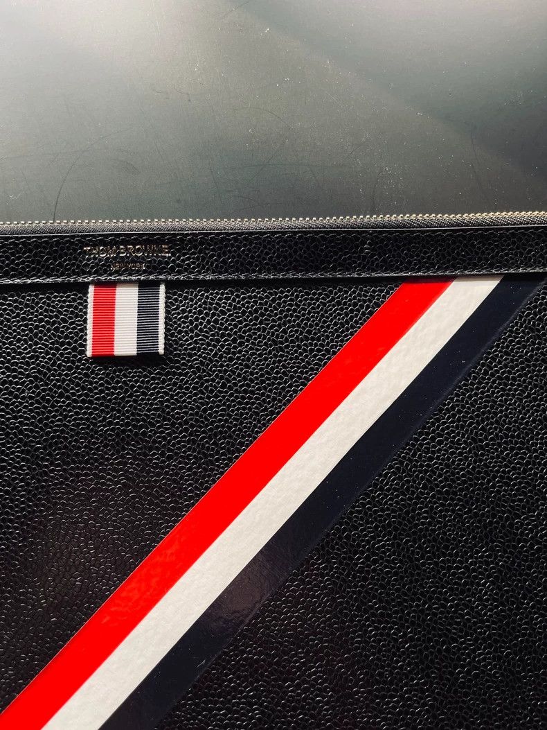 Thom Browne Thom Browne Three stripe handbag Size ONE SIZE - 2 Thumbnail