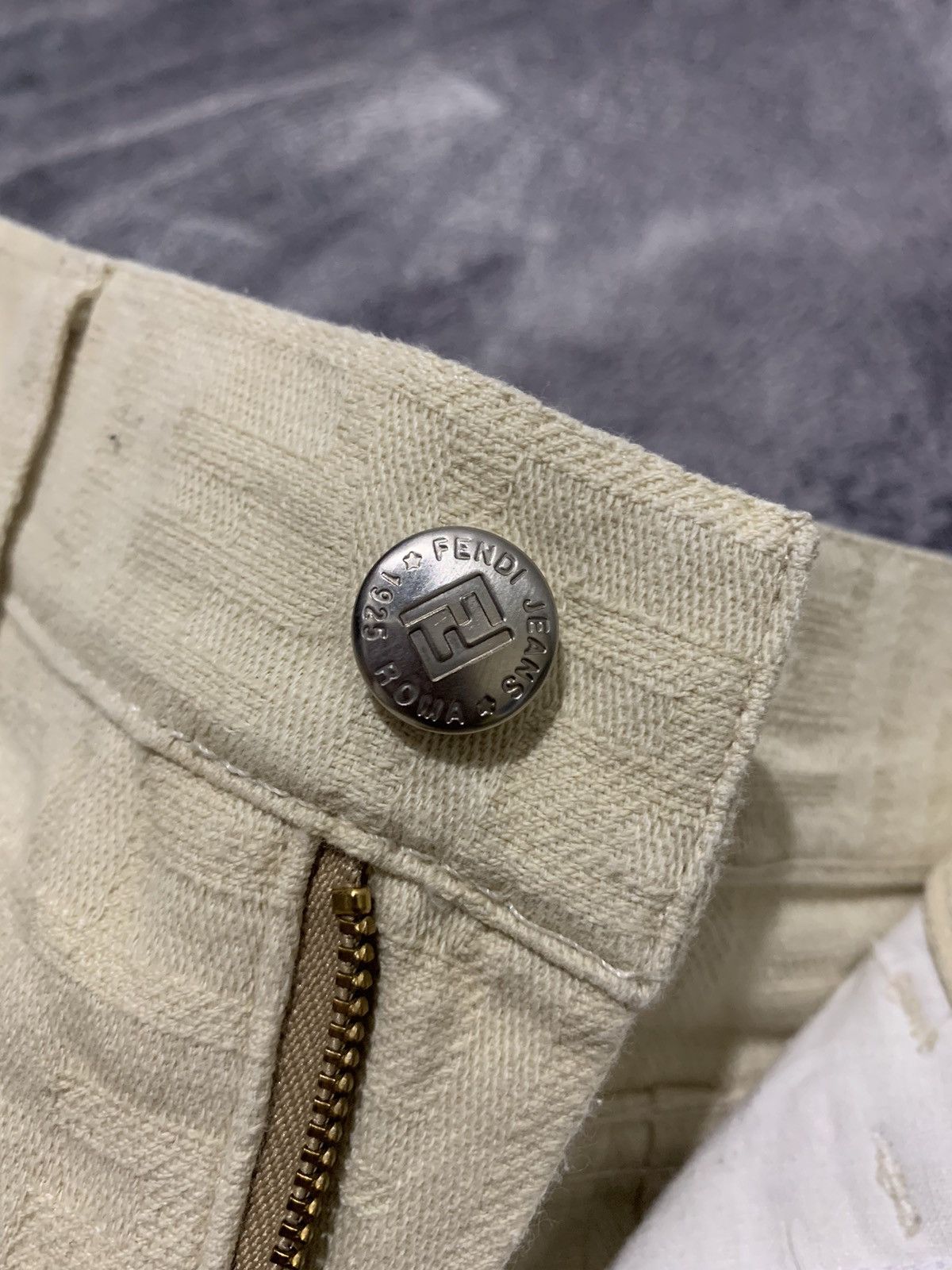 Fendi Fendi monogram FF vintage zucca pants jeans Size 28" / US 6 / IT 42 - 4 Thumbnail