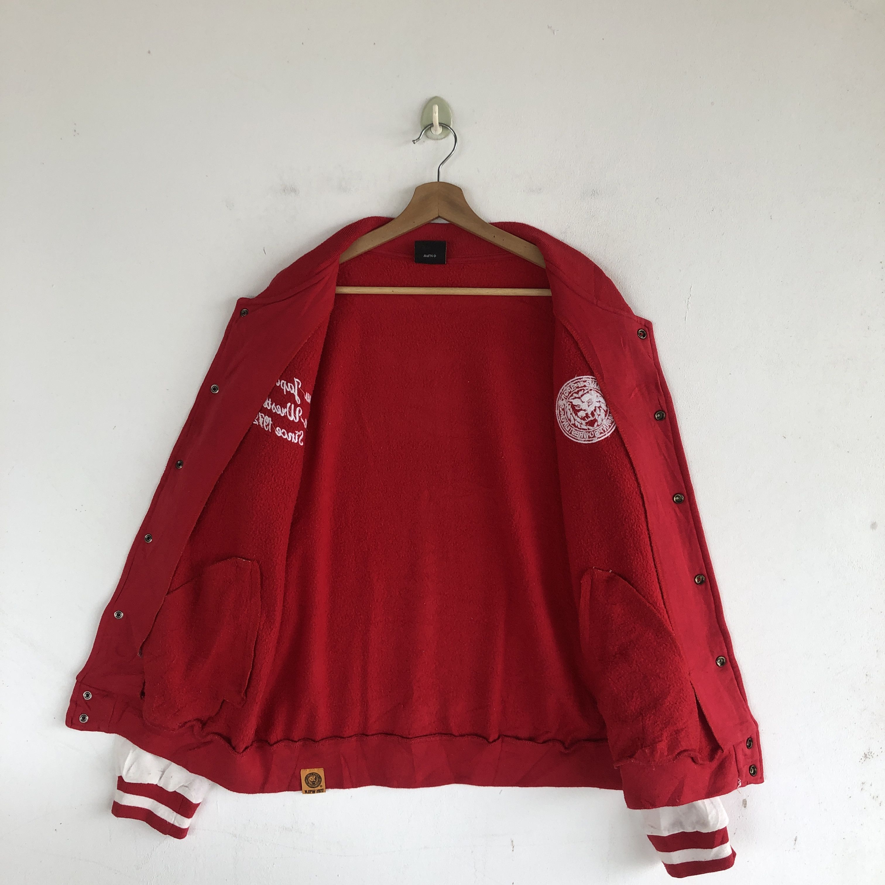 Japanese Brand Vintage Japan Pro Wrestling Varsity Sweater Sweatshirt Size US M / EU 48-50 / 2 - 6 Thumbnail