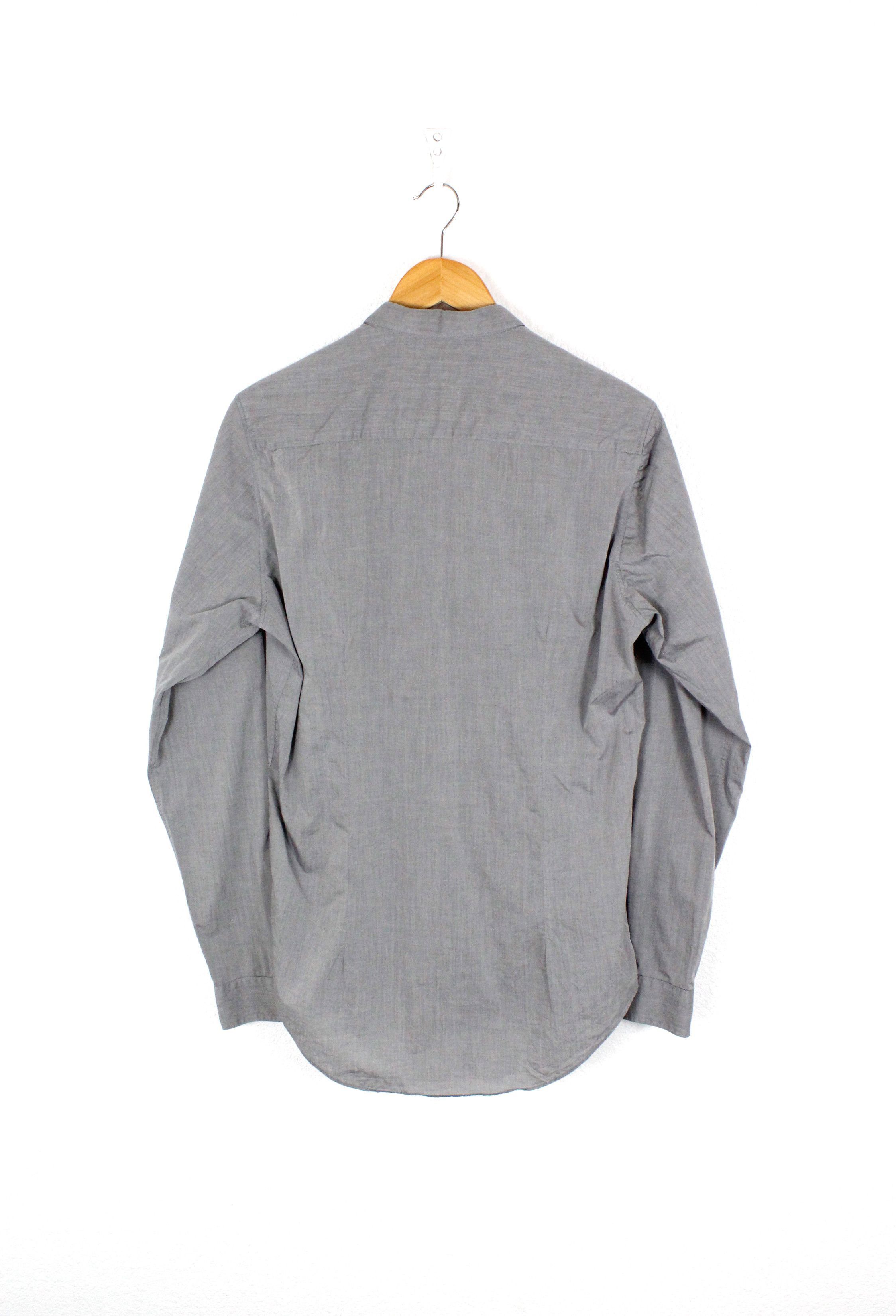 C.P. Company C.P. Company Gray Cotton Oxford Shirt Size US S / EU 44-46 / 1 - 5 Thumbnail