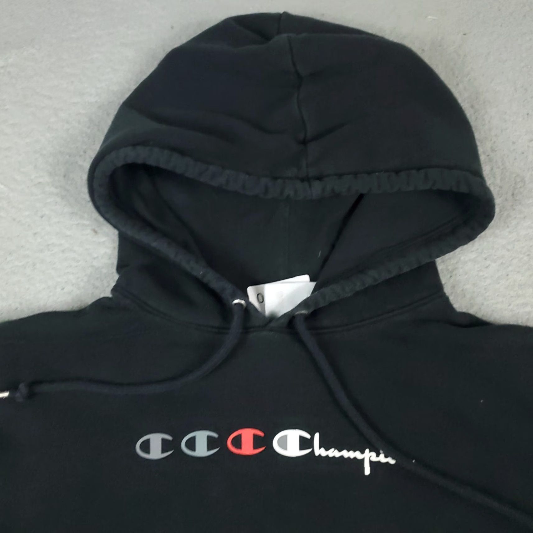 Champion Champion Hoodie Mens Small Black Pullover Sweatshirt Fleece Size US S / EU 44-46 / 1 - 3 Thumbnail