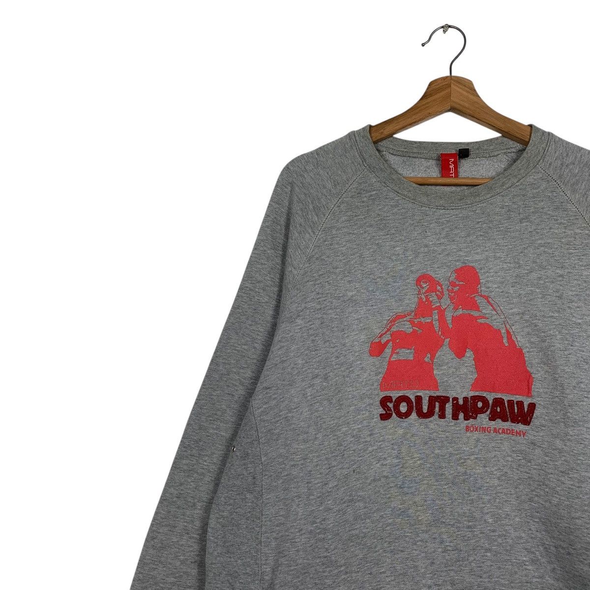 Japanese Brand South Paw Boxing Academy Crewneck Sweatshirt Size US XL / EU 56 / 4 - 6 Thumbnail