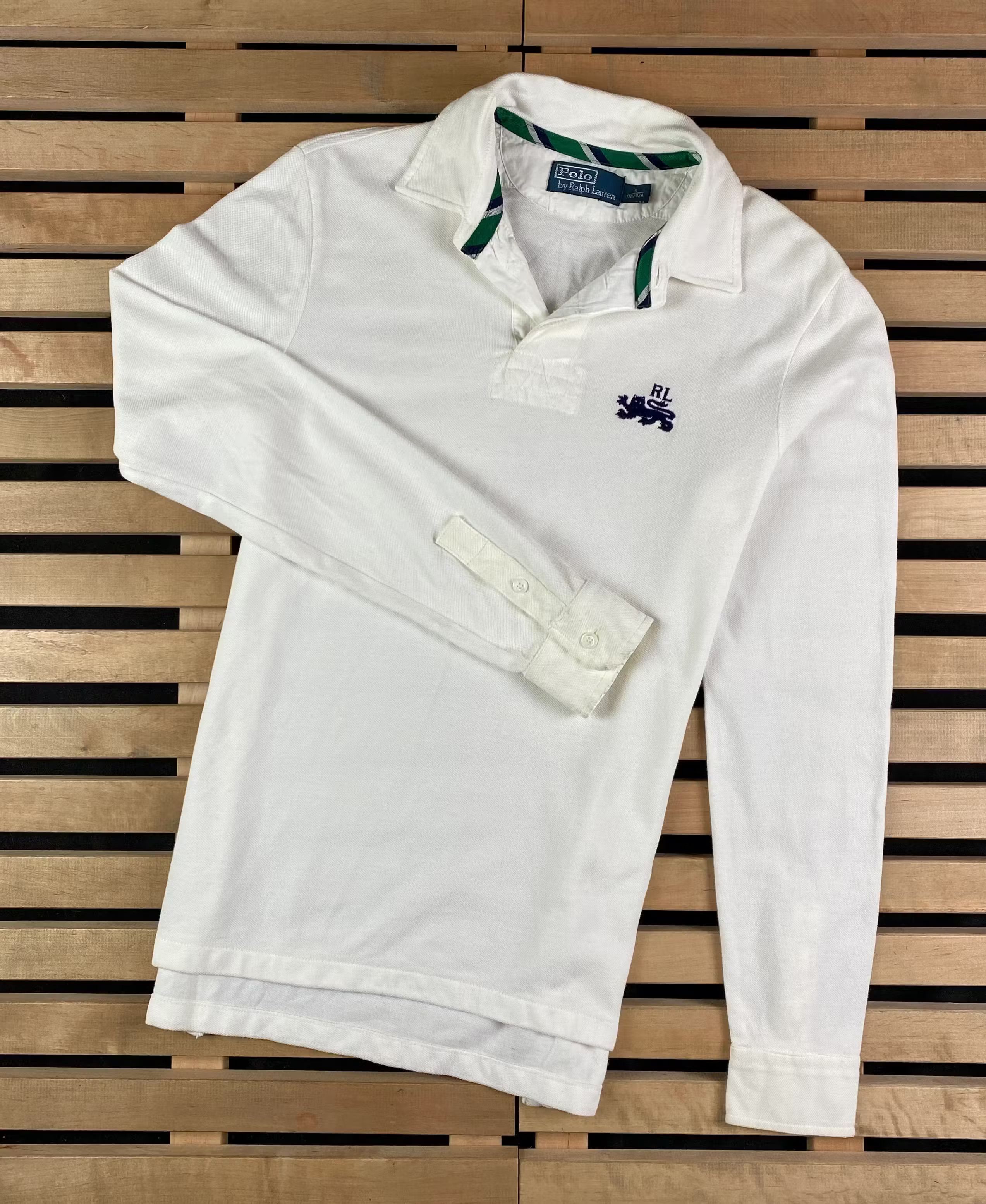 Polo Ralph Lauren × Ralph Lauren × Vintage Mens Polo Ralph Lauren Vintage Rugby Size S Size US S / EU 44-46 / 1 - 1 Thumbnail