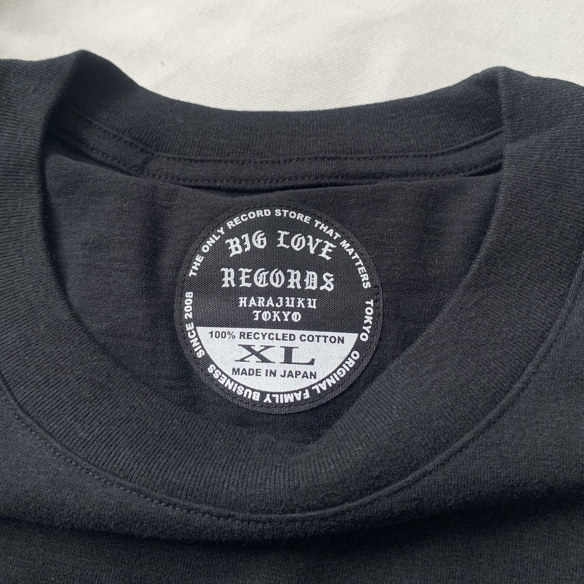 Japanese Brand Big love records harajuku tokyo tee Size US XL / EU 56 / 4 - 4 Thumbnail