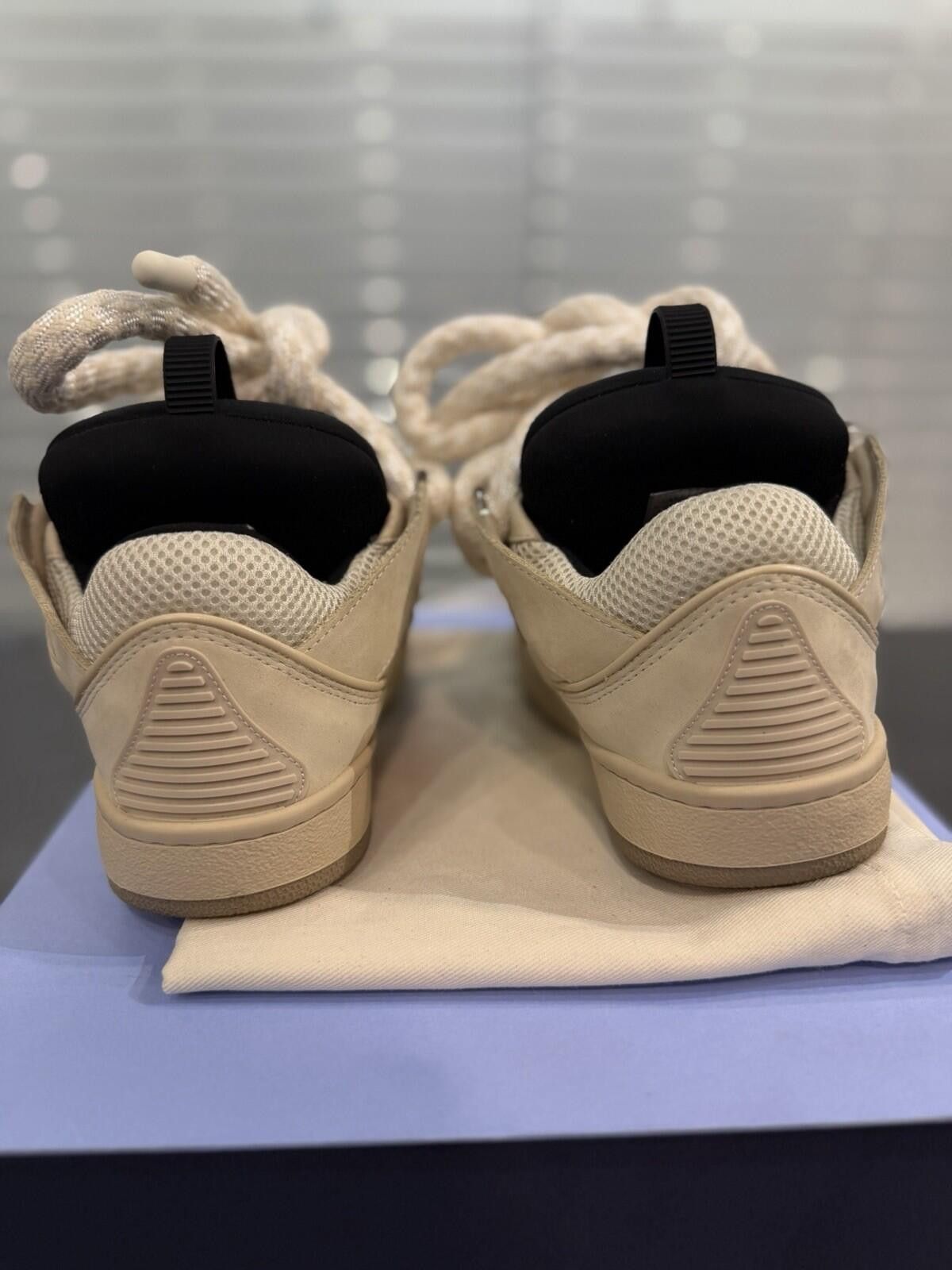 Lanvin Lanvin Curb Sneakers Tan Color Way Size 39EU/6US/5UK Size US 6 / EU 39 - 5 Thumbnail