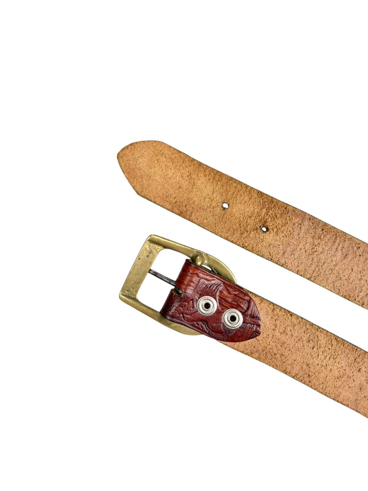 Vintage Vintage Western Leather belt Htc Number nine style Size ONE SIZE - 6 Thumbnail