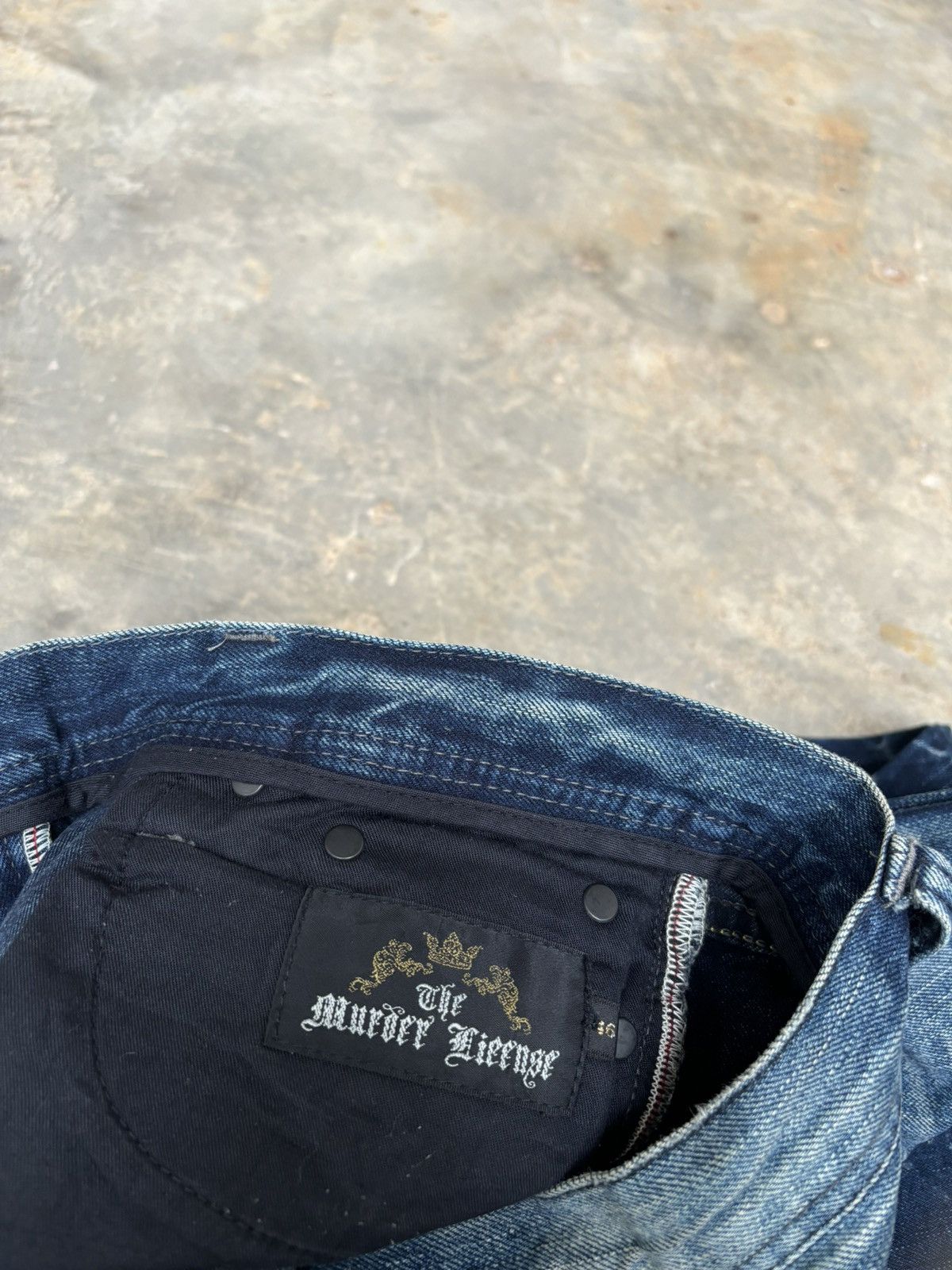 Hysteric Glamour Distressed Denim Ifsixwasnine Lgb Style Jeans Size US 33 - 7 Thumbnail