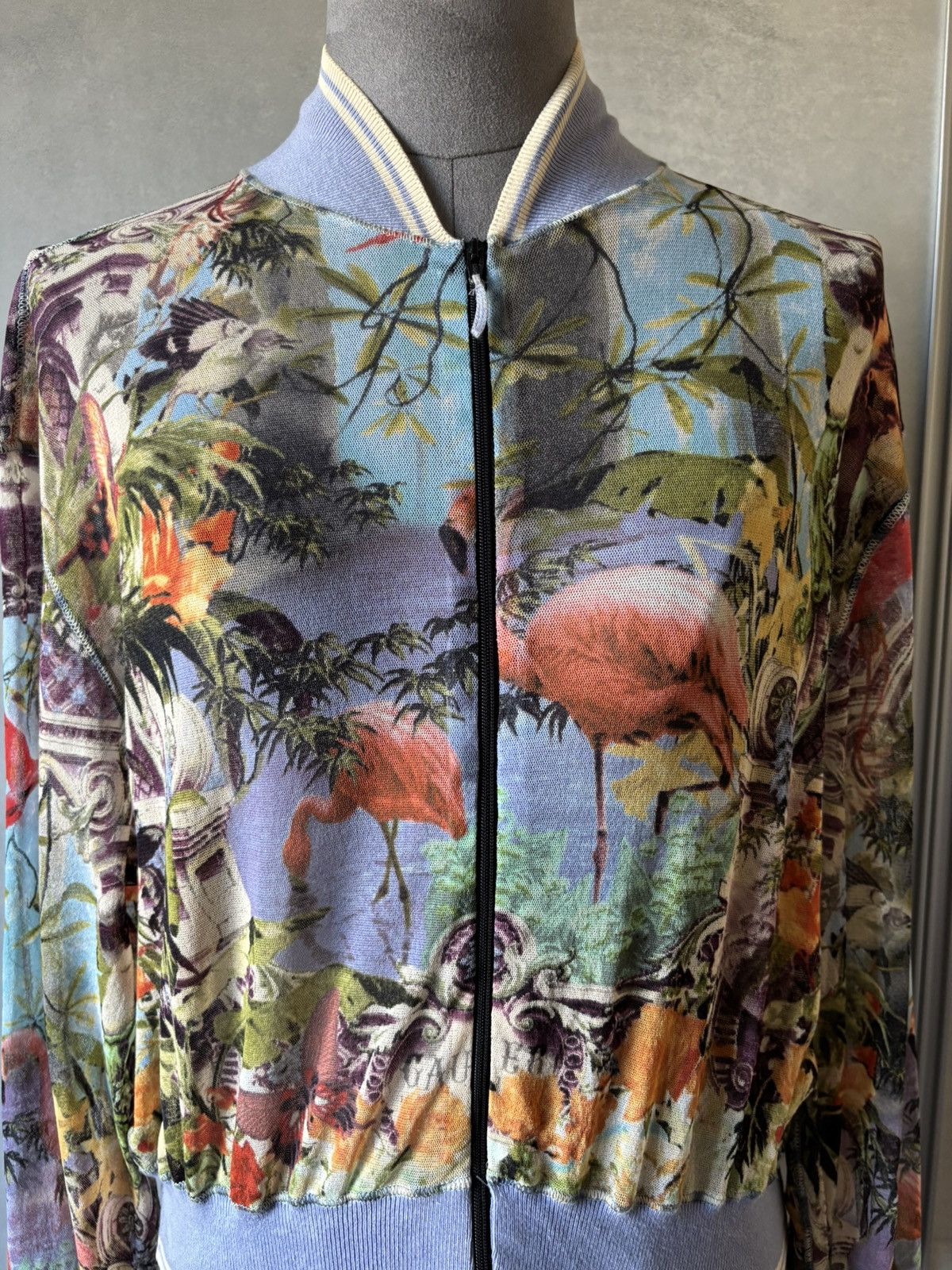 Dior JEAN PAUL GAULTIER vest mesh multicolor Size M / US 6-8 / IT 42-44 - 2 Thumbnail
