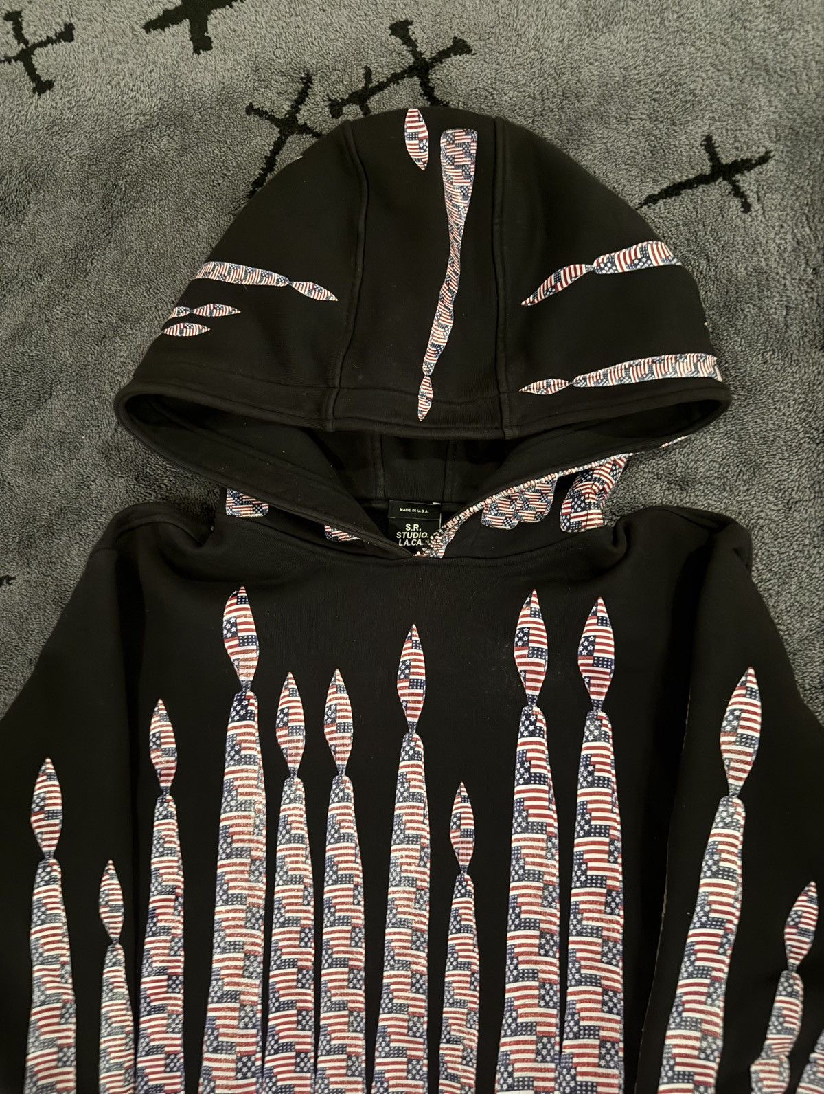 Sterling Ruby ED50 Candles Hoodie Size US S / EU 44-46 / 1 - 10 Thumbnail