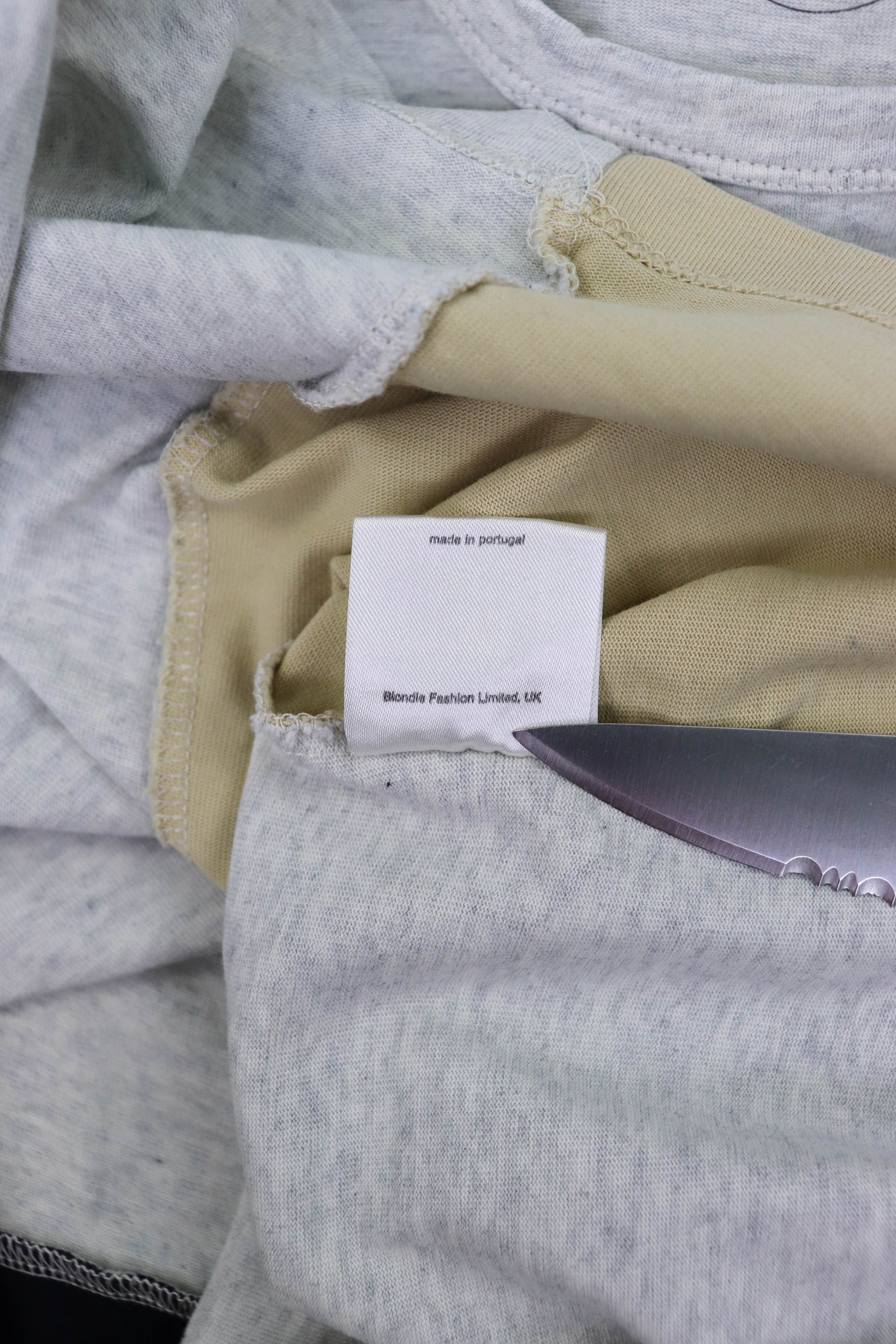 Folk Folk Heather Gray Cotton Long Sleeve T-shirt Size US L / EU 52-54 / 3 - 9 Thumbnail