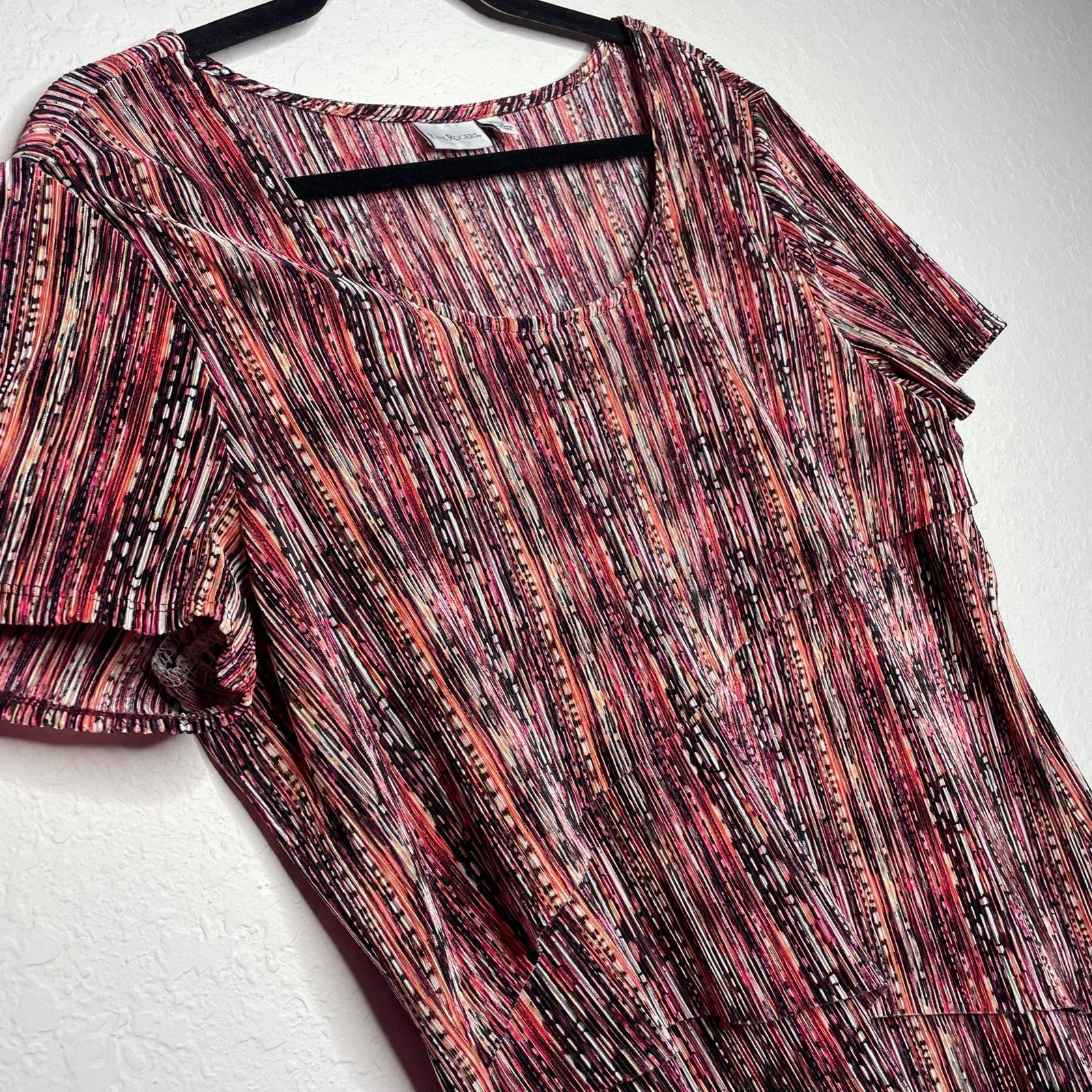 Other Kim Rogers Striped Layered Top Size XL / US 12-14 / IT 48-50 - 5 Thumbnail