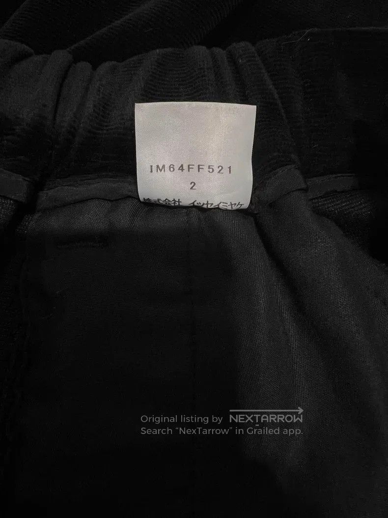 Issey Miyake Issey Miyake Black Corduroy Casual Pants Size 25" / US 0 / IT 36 - 5 Thumbnail