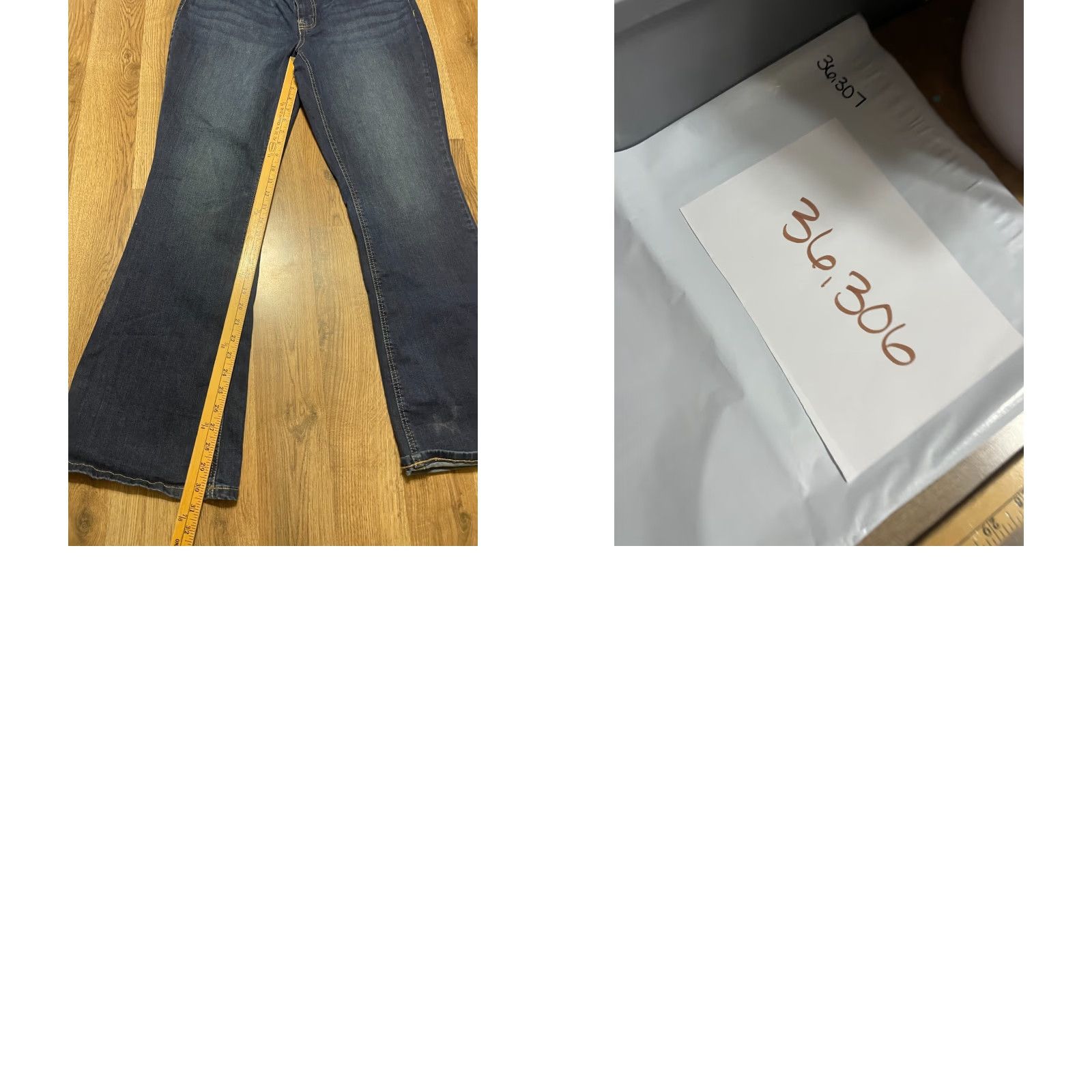 Vintage Maurices M Jeans Women’s 14W Blue Denim Classic Flared Jeans 5-Pocket | Regular Fit | Inseam 30 in | Medium Wash | Blue | 14W Womens MAURICES Jeans Size 36" / US 14 / IT 50 - 8 Thumbnail