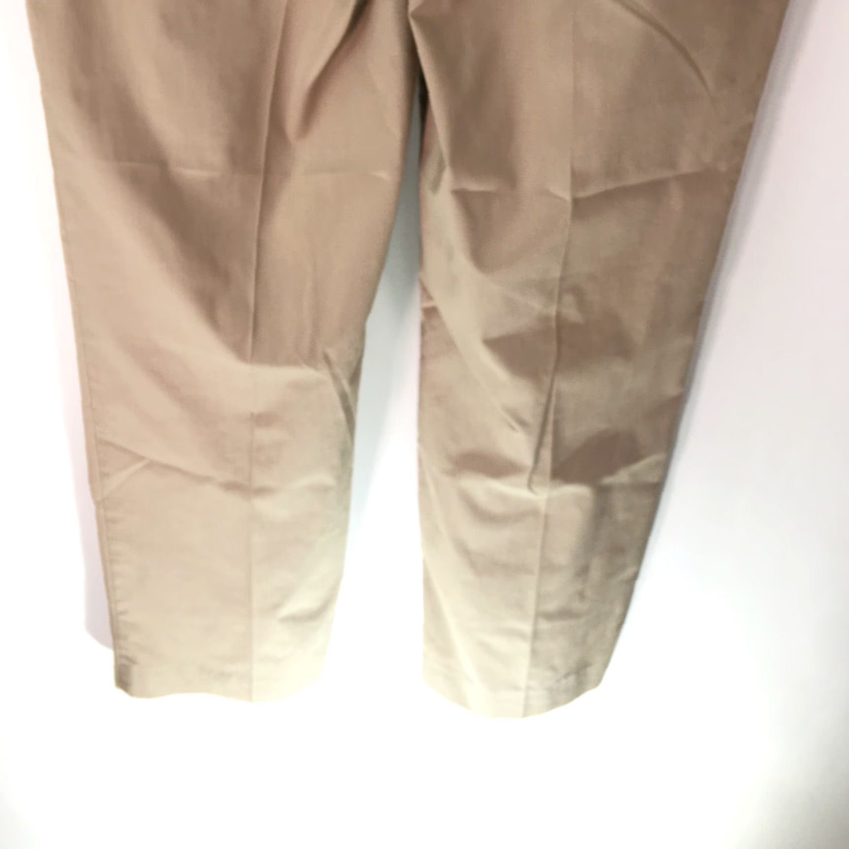 Farah Farah Mens Dress Pants Flat Front High Rise 34x31 Brown Cotton Blend Casual Formal Pants Mens 34 Brown Size US 34 / EU 50 - 5 Thumbnail