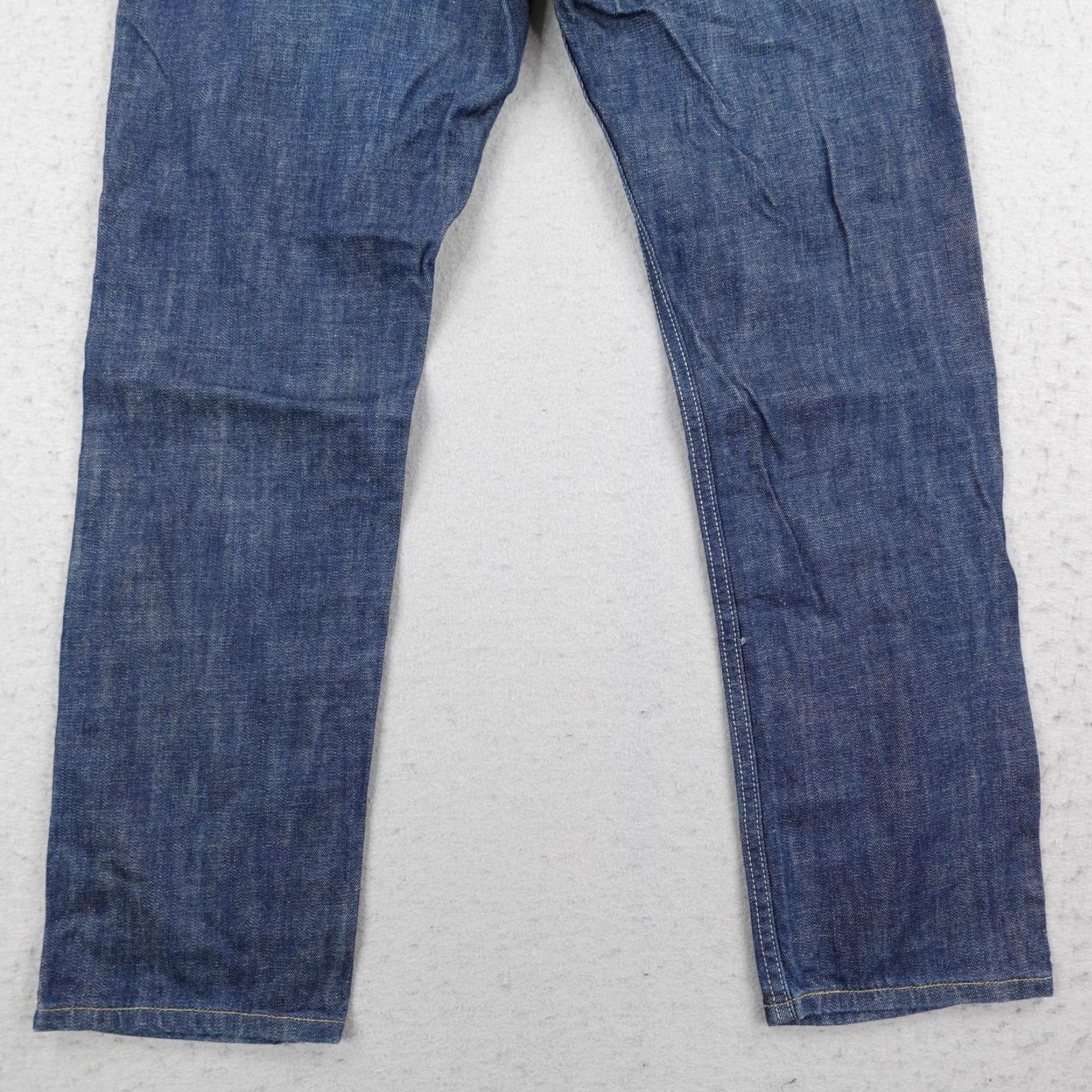 Levi's Levi's Jeans Men 32x30 Blue 511 Skinny Raw Denim Cinch Waist 5-Pocket Pocket Logo Zipper Button Size US 32 / EU 48 - 6 Thumbnail