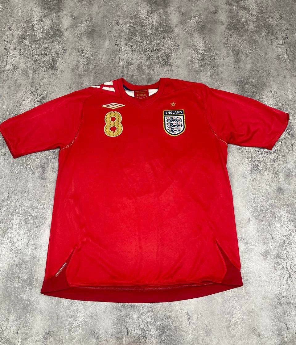 Umbro Lampard Umbro England National Team Men Football Jersey Red Size US L / EU 52-54 / 3 - 1 Thumbnail