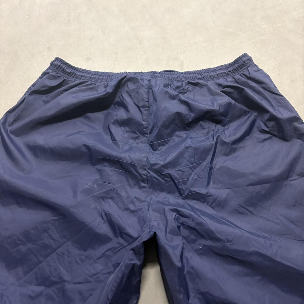 Adidas Crazy Vintage Y2K/2000s Baggy Navy Blue Adidas Trackpants! Size US 34 / EU 50 - 6 Thumbnail