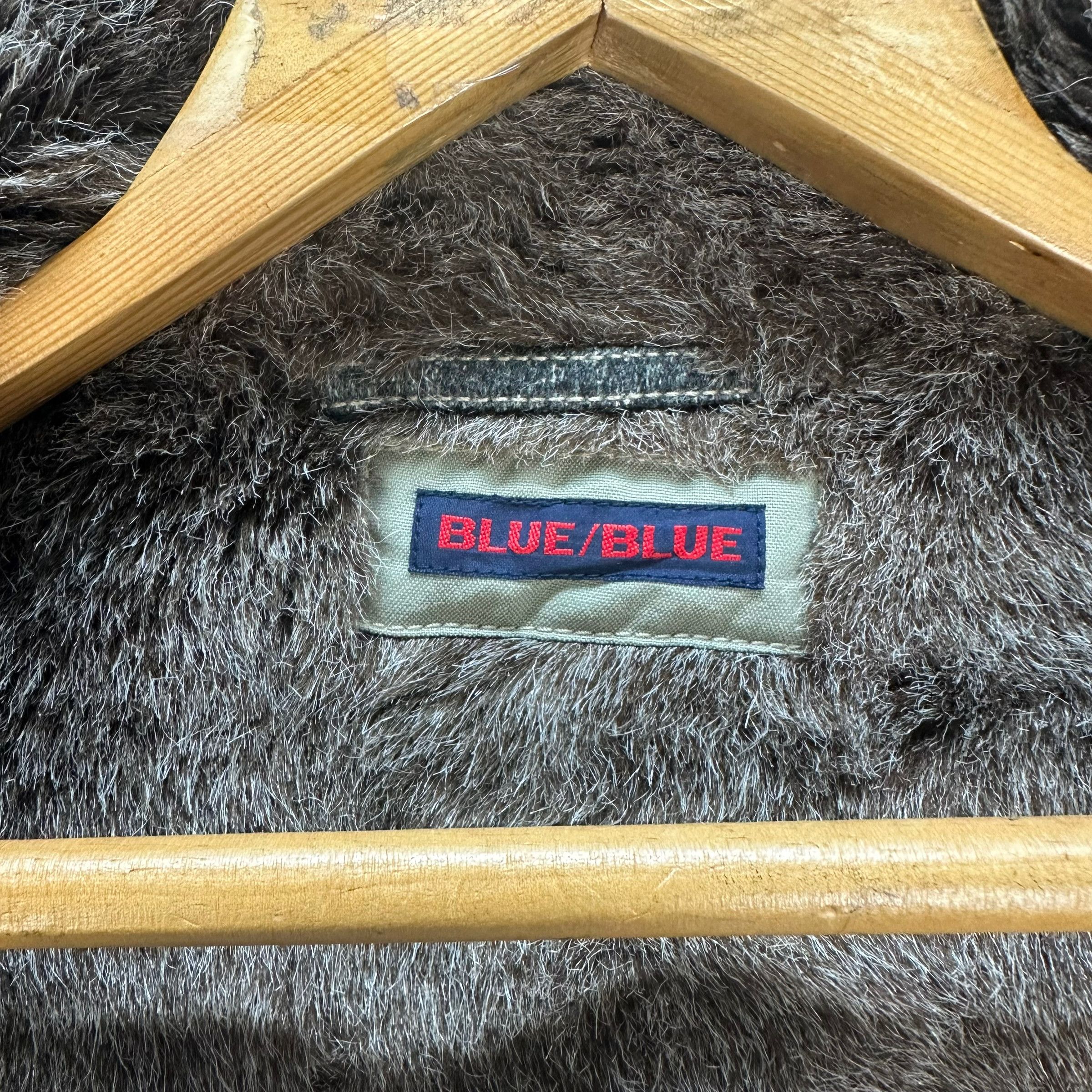 Blue Blue Japan VINTAGE BLUE BLUE JAPAN SHERPA CHORE JACKET #8017-196 Size US L / EU 52-54 / 3 - 9 Thumbnail