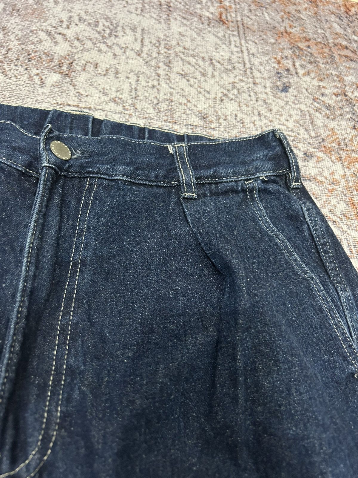 GU × Japanese Brand × Yohji Yamamoto Gu japan Wide Leg Baggy Jeans Yohji style Size US 30 / EU 46 - 9 Thumbnail