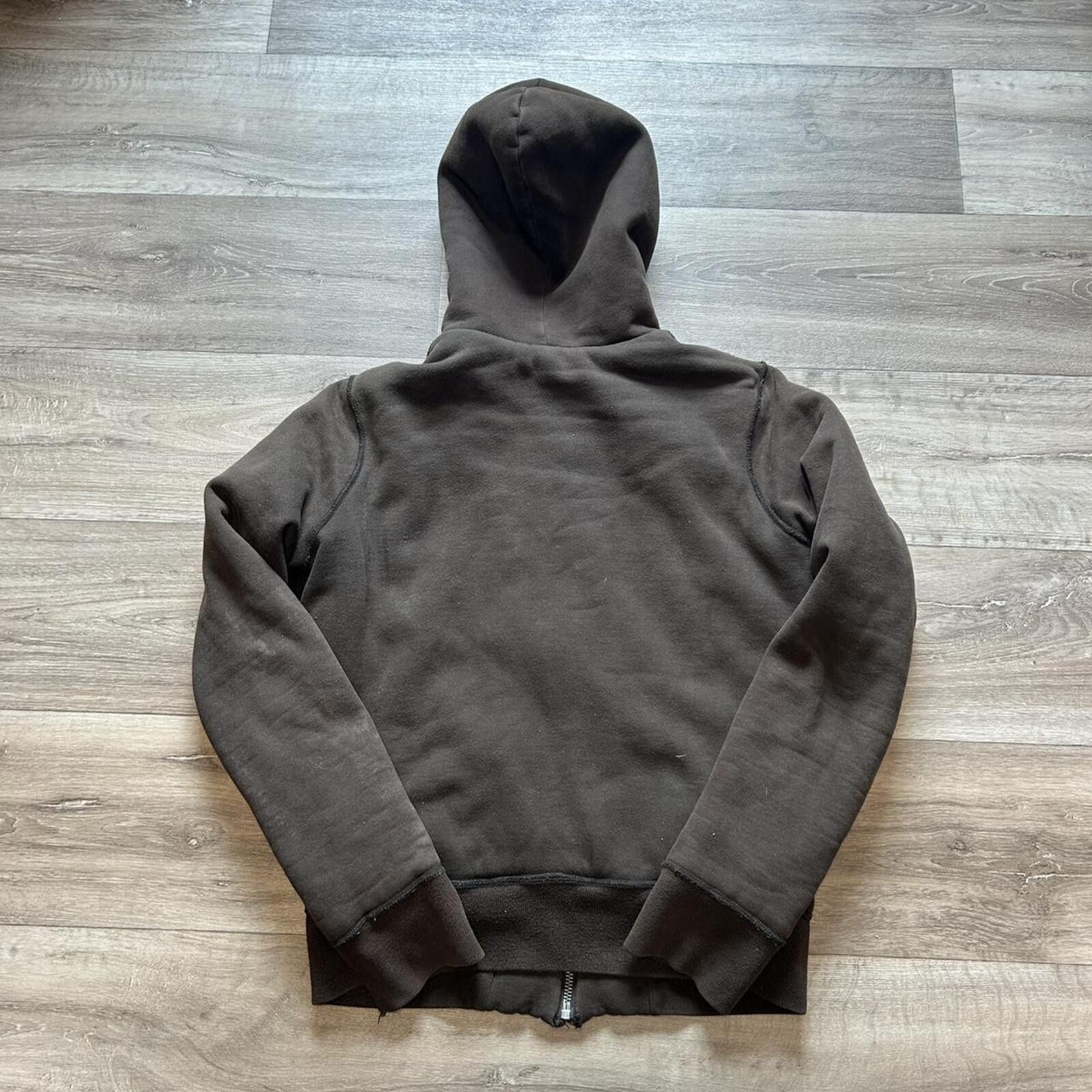 Other Grail Brown Hollister Fur Lined Zip Up Hoodie 00’s Rare M Size US M / EU 48-50 / 2 - 5 Thumbnail