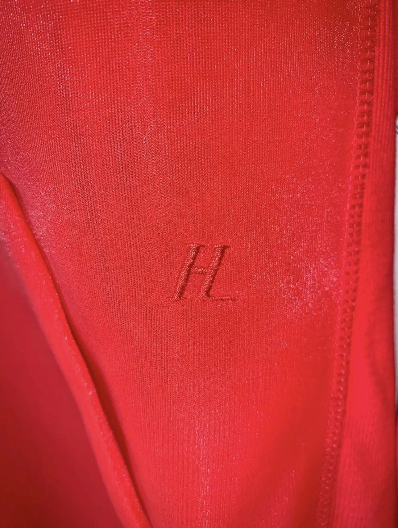 Helmut Lang Lava Red Standard Hoodie Size US M / EU 48-50 / 2 - 3 Thumbnail