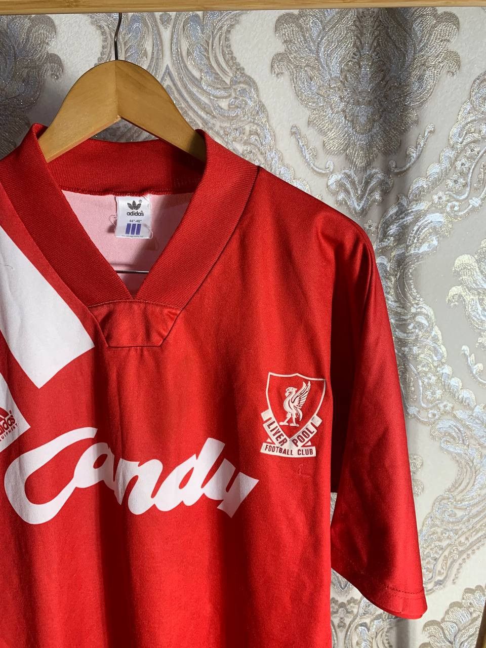 Adidas ADIDAS EQUIPMENT FC LIVERPOOL ENGLAND SOCCER JERSEY RETRO Size US L / EU 52-54 / 3 - 3 Thumbnail
