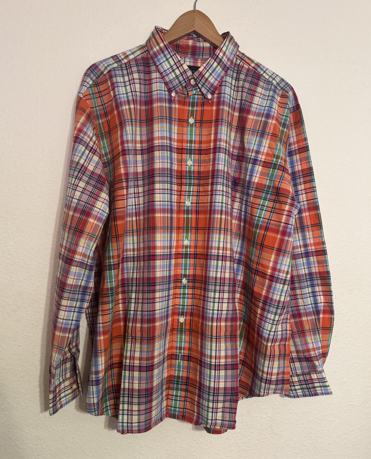 Polo Ralph Lauren Polo Ralph Lauren Madras Plaid Shirt Size US XXL / EU 58 / 5 - 1 Thumbnail