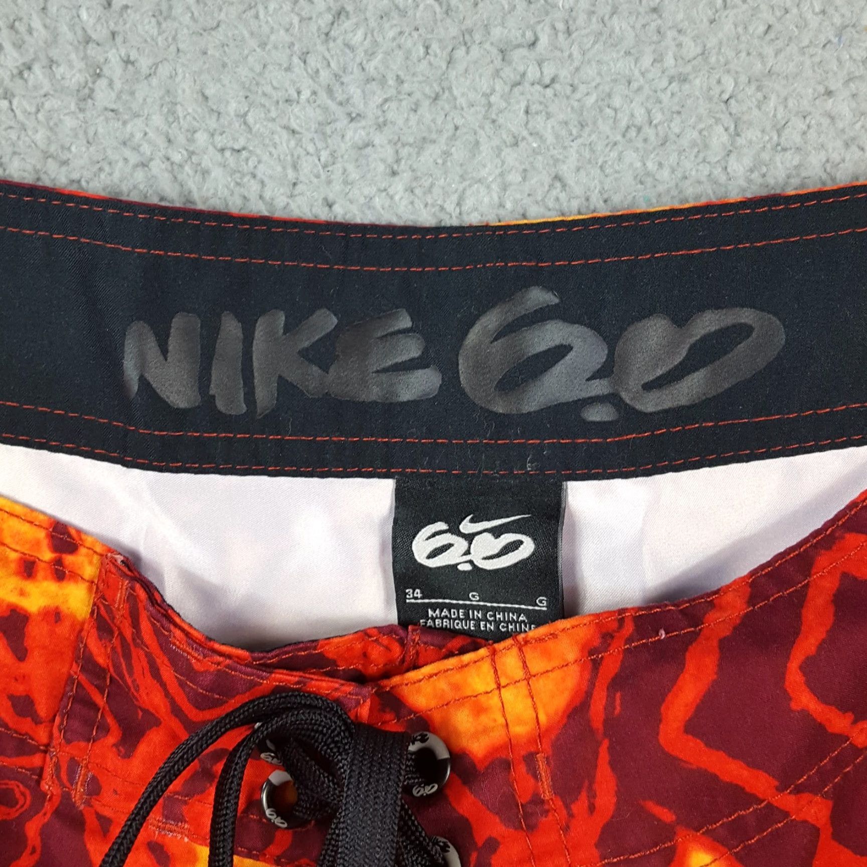Nike Nike Lava Tie-Dye Swim Trunks Board Shorts Men's Size 34 Relaxed Swimming Wear Size US 34 / EU 50 - 7 Thumbnail