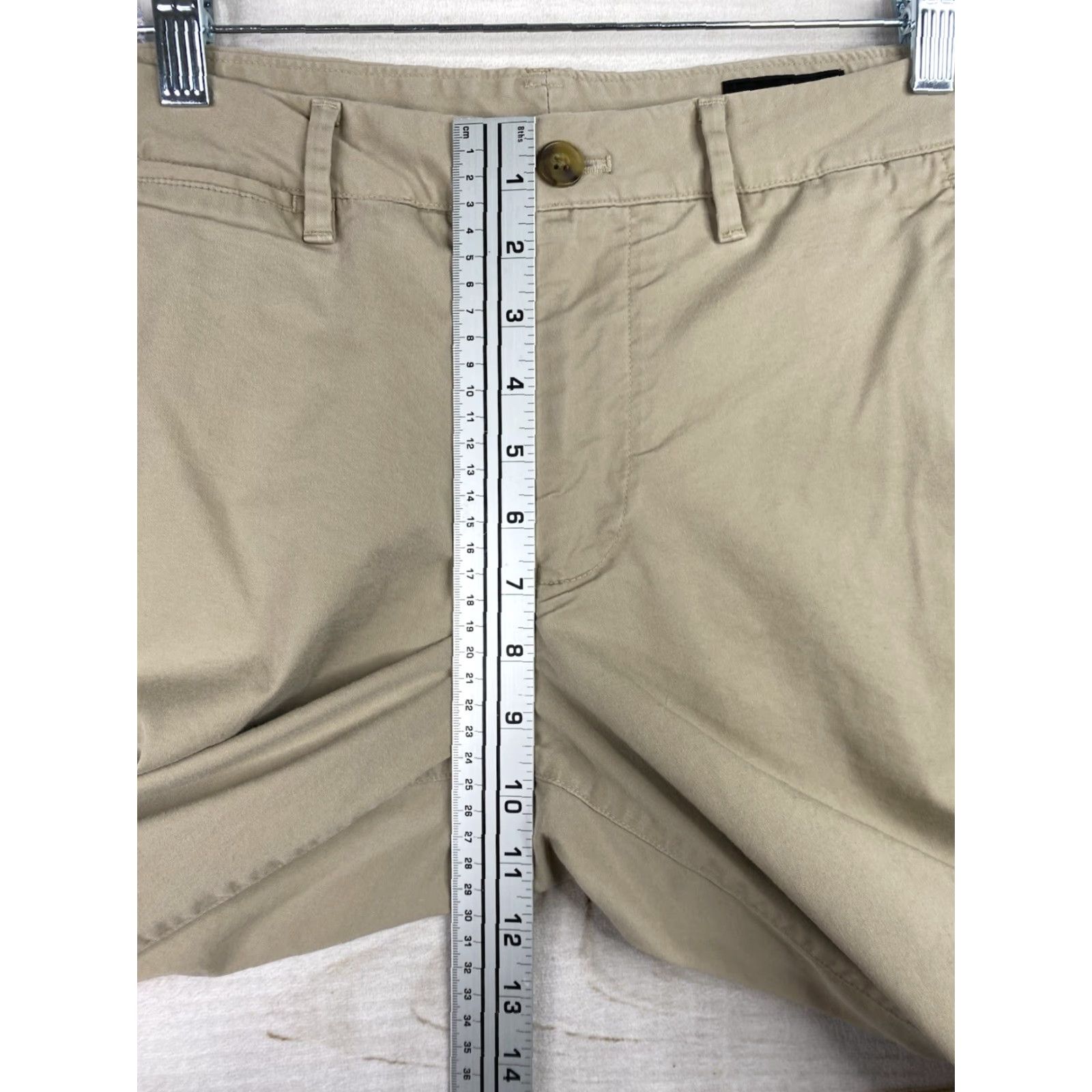 Bonobos Bonobos Mens Pants Chino Slim Beig e Lightweight Stretch Polyester 32x32 Casual Workwear Travel Mens Size US 32 / EU 48 - 6 Thumbnail