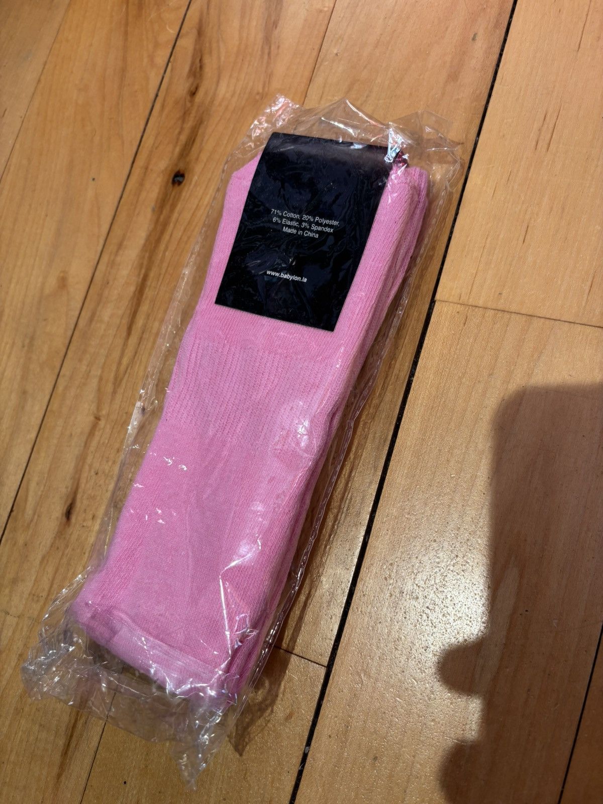 Babylon BABYLON LA pink athletic socks trash talk NEW SEALED Size ONE SIZE - 3 Thumbnail