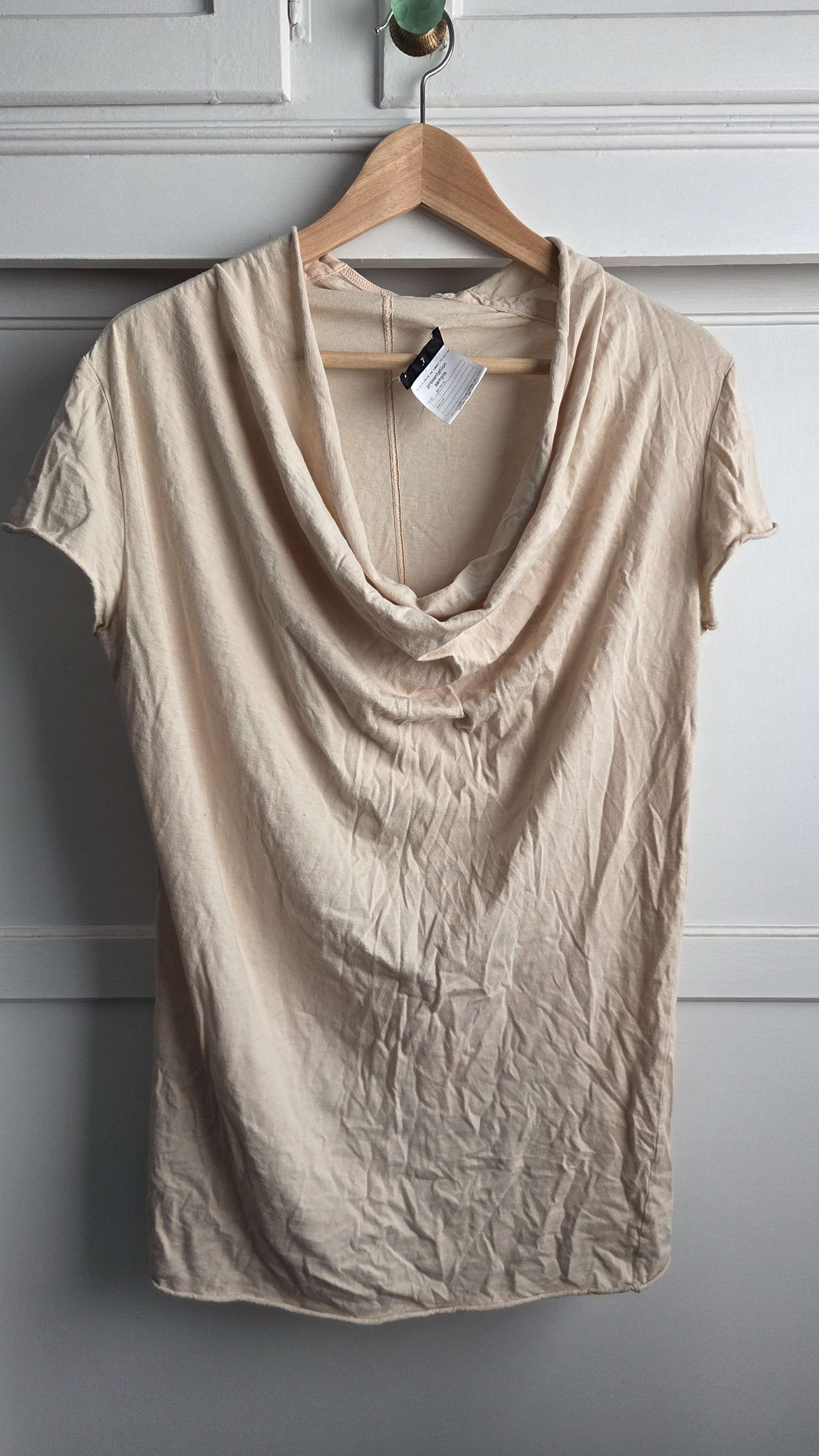 Julius Julius beige color T shirt SS07 Size US S / EU 44-46 / 1 - 1 Thumbnail