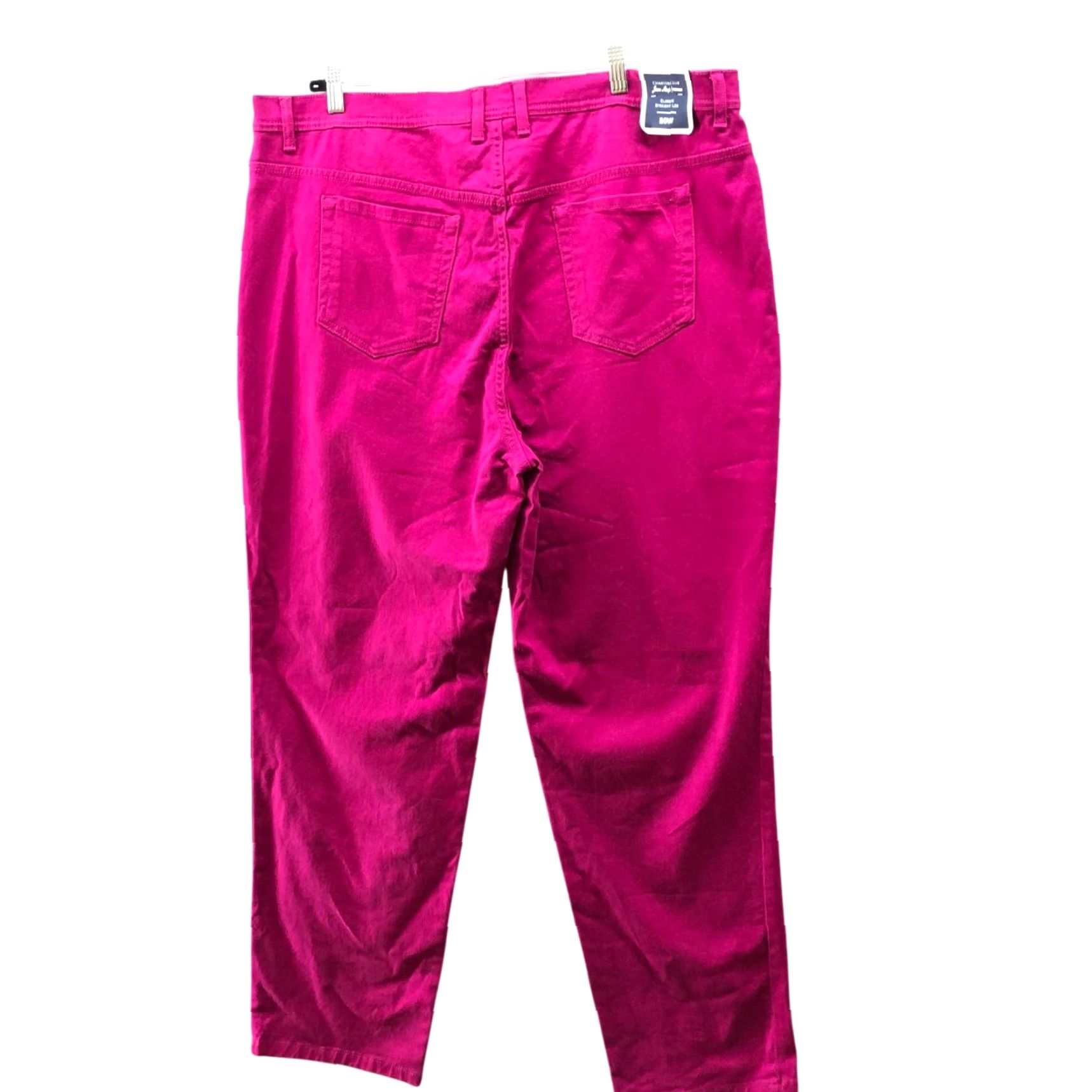 Charter Club Charter Club Jeans Ladies 20W Pink Slimming High Rise 5-Pocket Cotton Denim NWT Straight Leg Womens Jeans Size 42" / US 20 - 2 Thumbnail