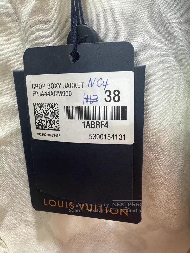 Louis Vuitton Louis Vuitton New Checkerboard Full Print Leather Denim Ja Size XS / US 0-2 / IT 36-38 - 6 Thumbnail