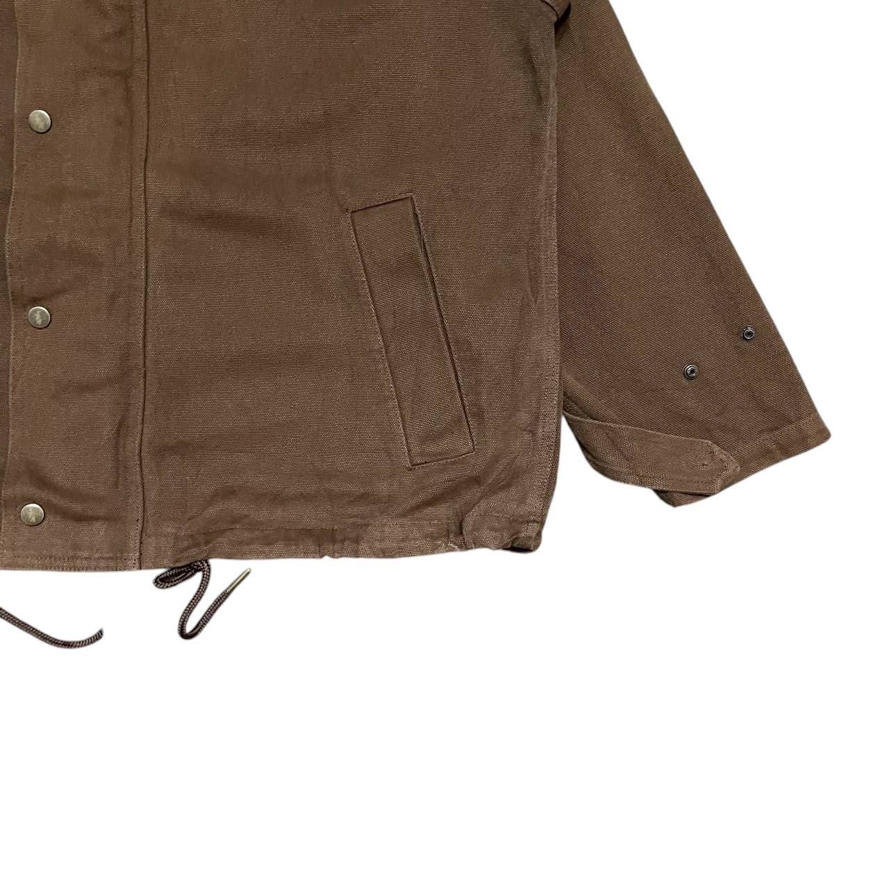 Japanese Brand Vintage Wind and Sea Canvas Brown Jacket Size US L / EU 52-54 / 3 - 6 Thumbnail