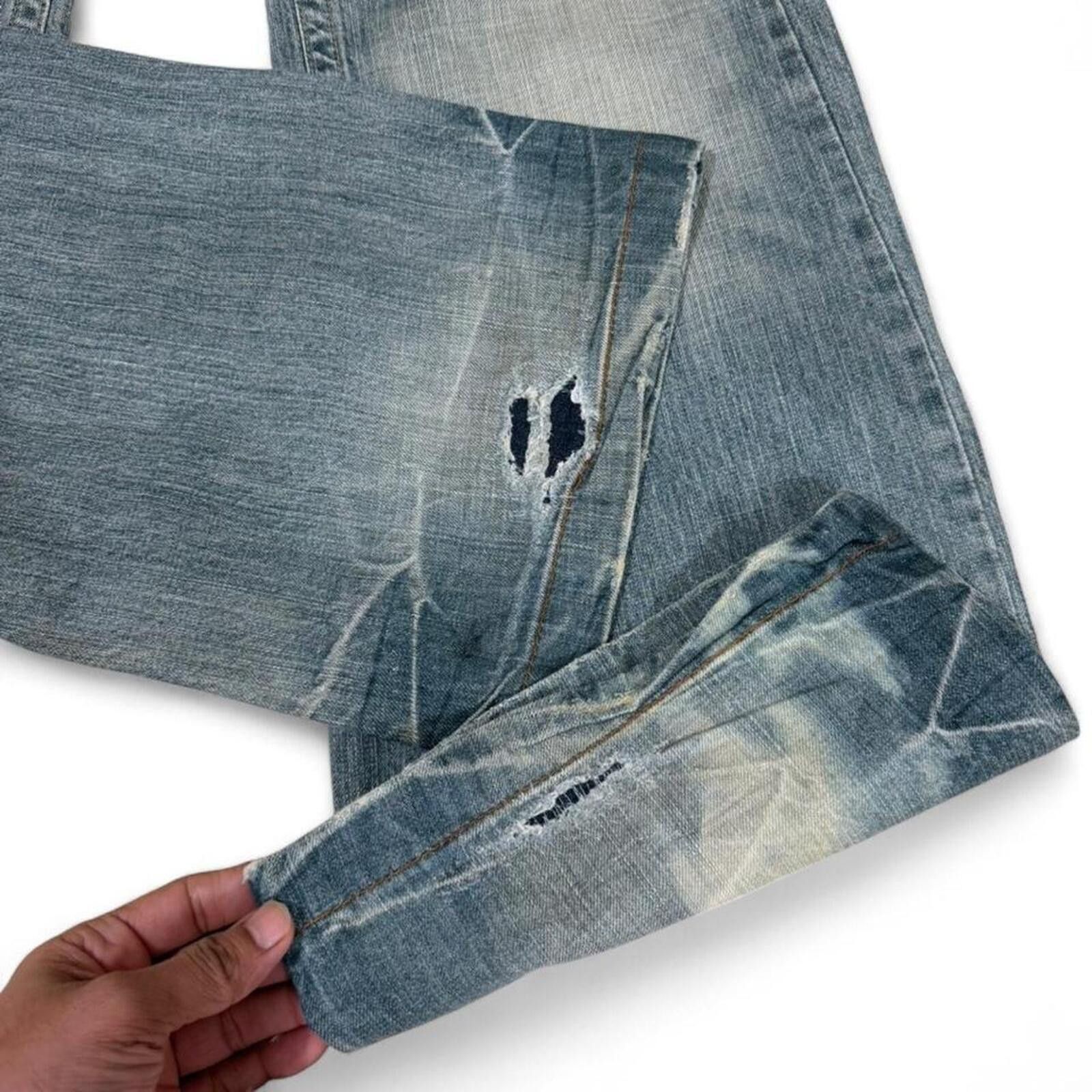 Other Vintage Style shane Jeans wide leg denim jeans Size 30" / US 8 / IT 44 - 8 Thumbnail