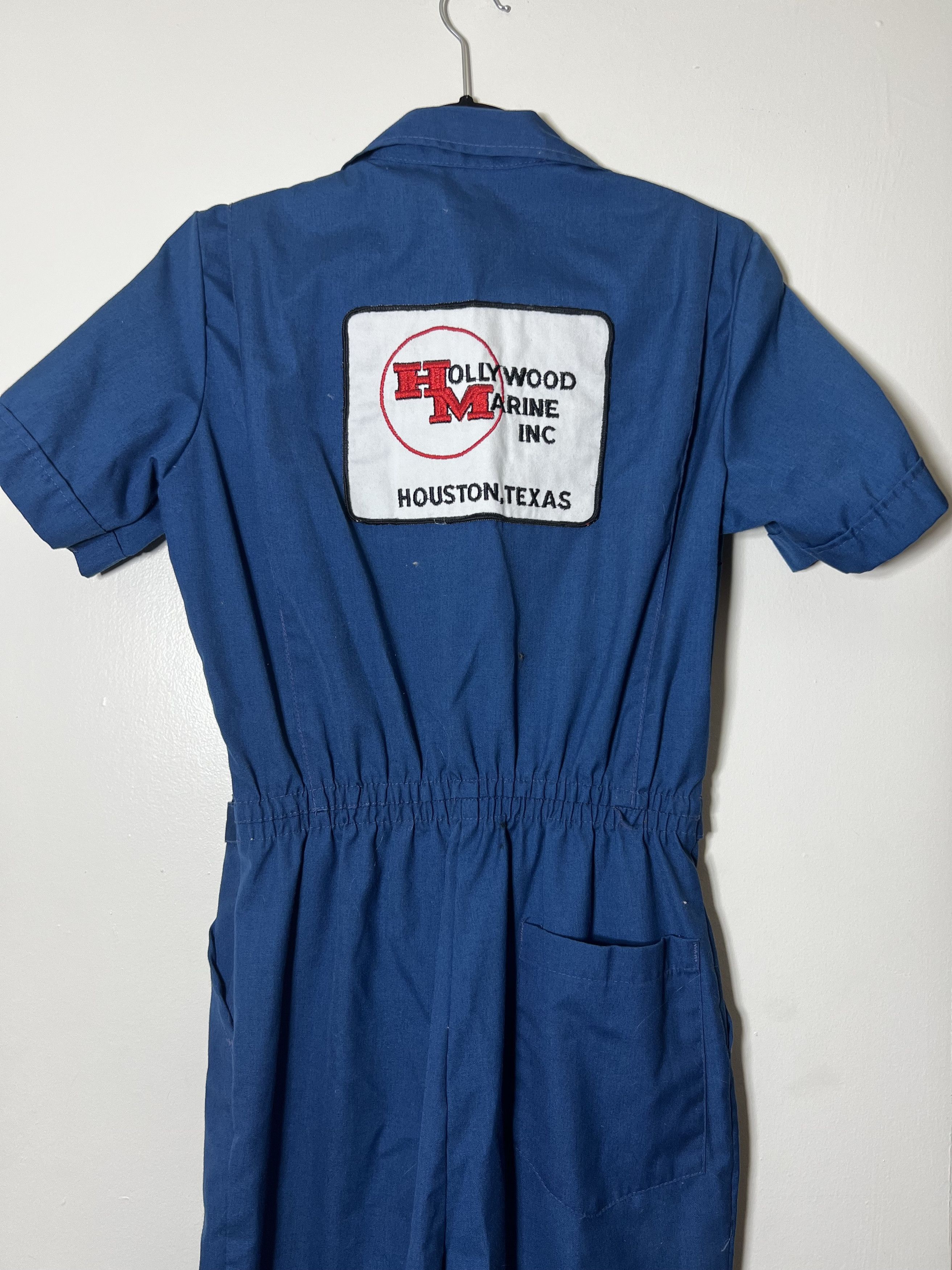 Vintage Vintage 60's Topp Master Jumpsuit - Hollywood Marine Inc. Size 29" - 10 Thumbnail