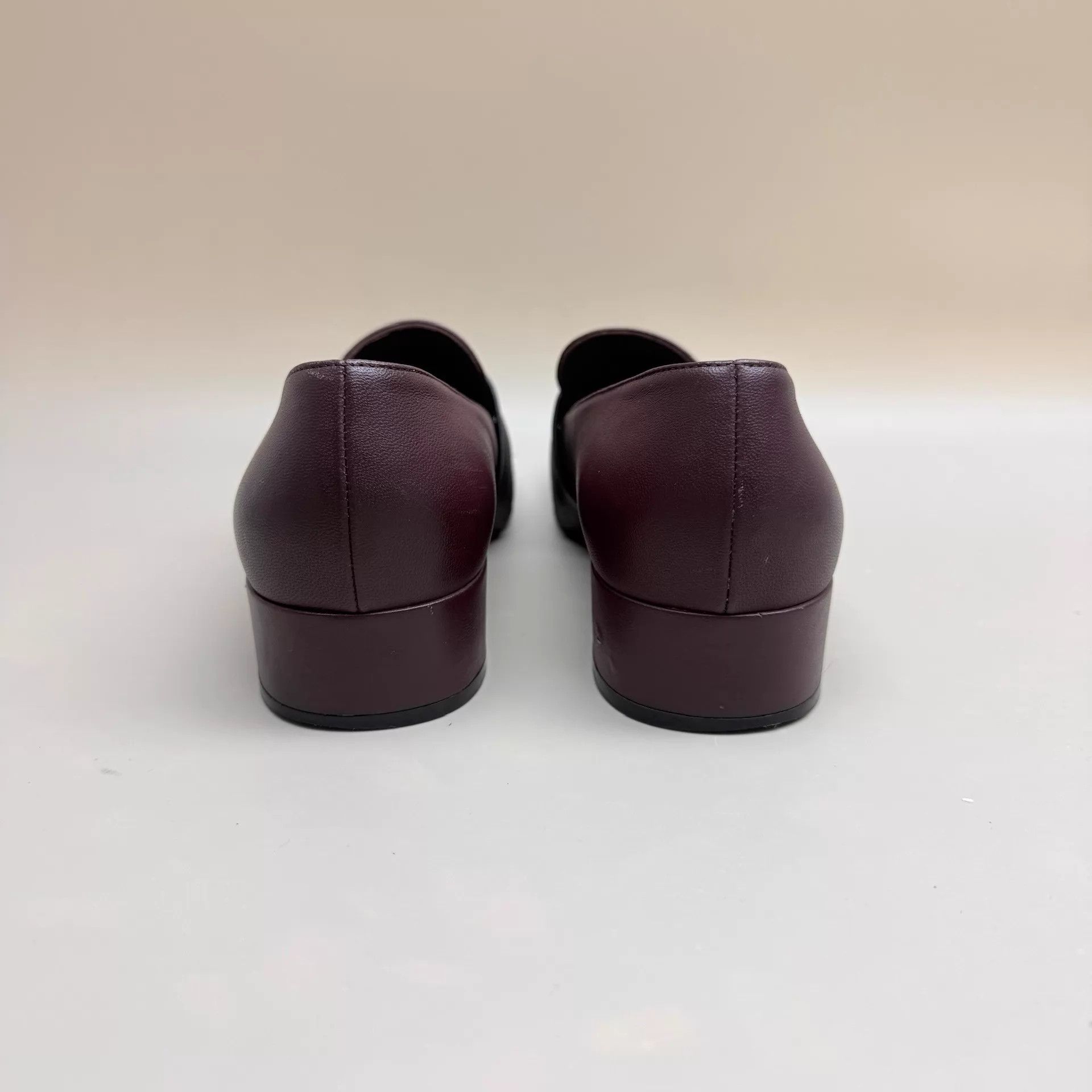 Chanel CHANEL CC Quilted Black Purple Loafer 37 99New Size US 6.5 / IT 36.5 - 3 Thumbnail