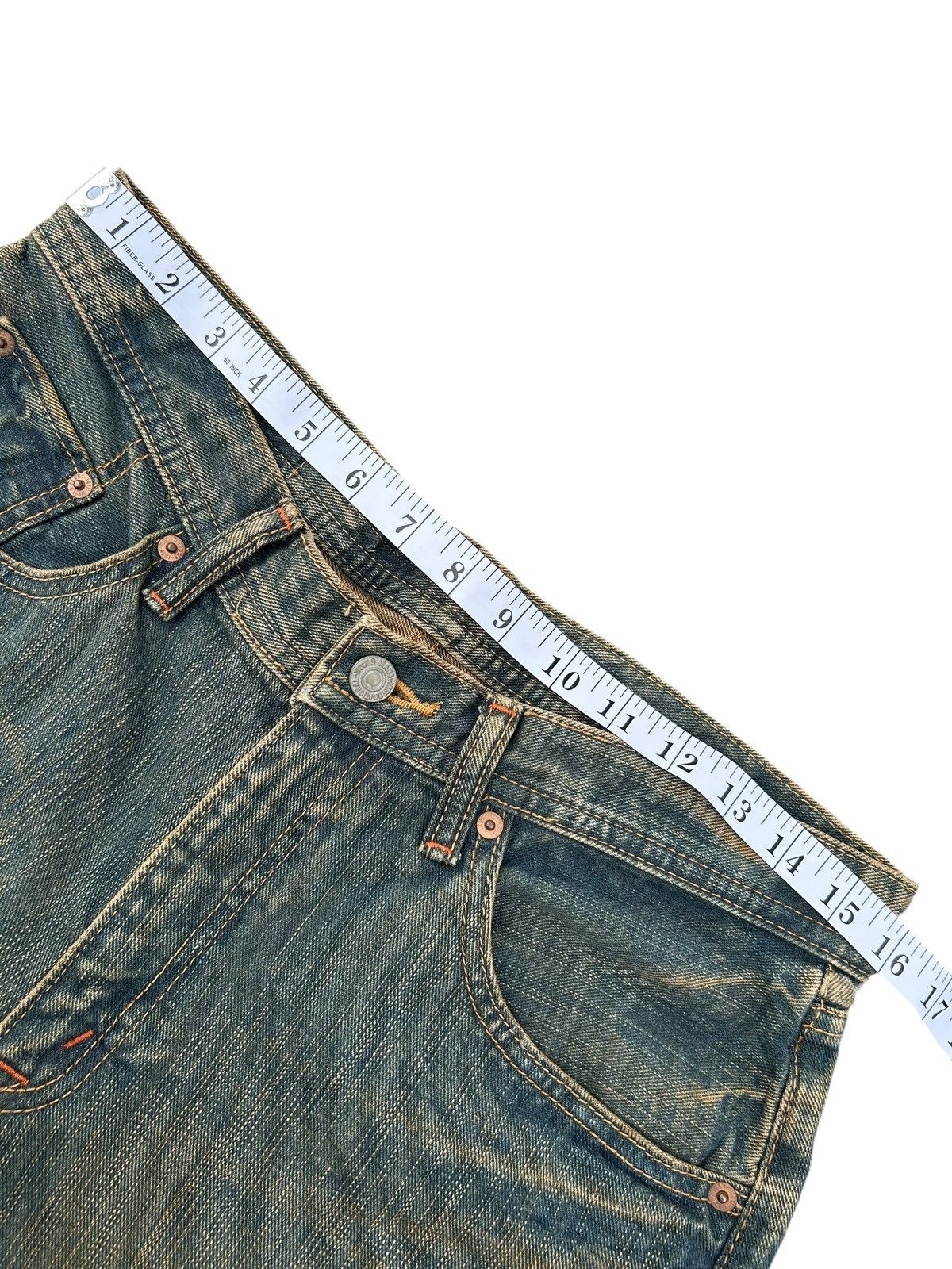 Kapital Rusty Vintage GLHEART LIMITED ADITION Denim Jeans Size US 32 / EU 48 - 12 Thumbnail