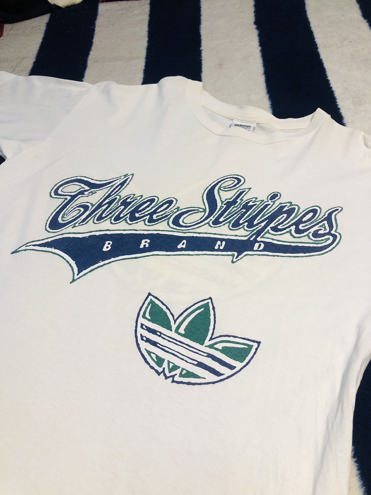 Adidas × Vintage Adidas Vintage T-shirt (2) Size US L / EU 52-54 / 3 - 3 Thumbnail