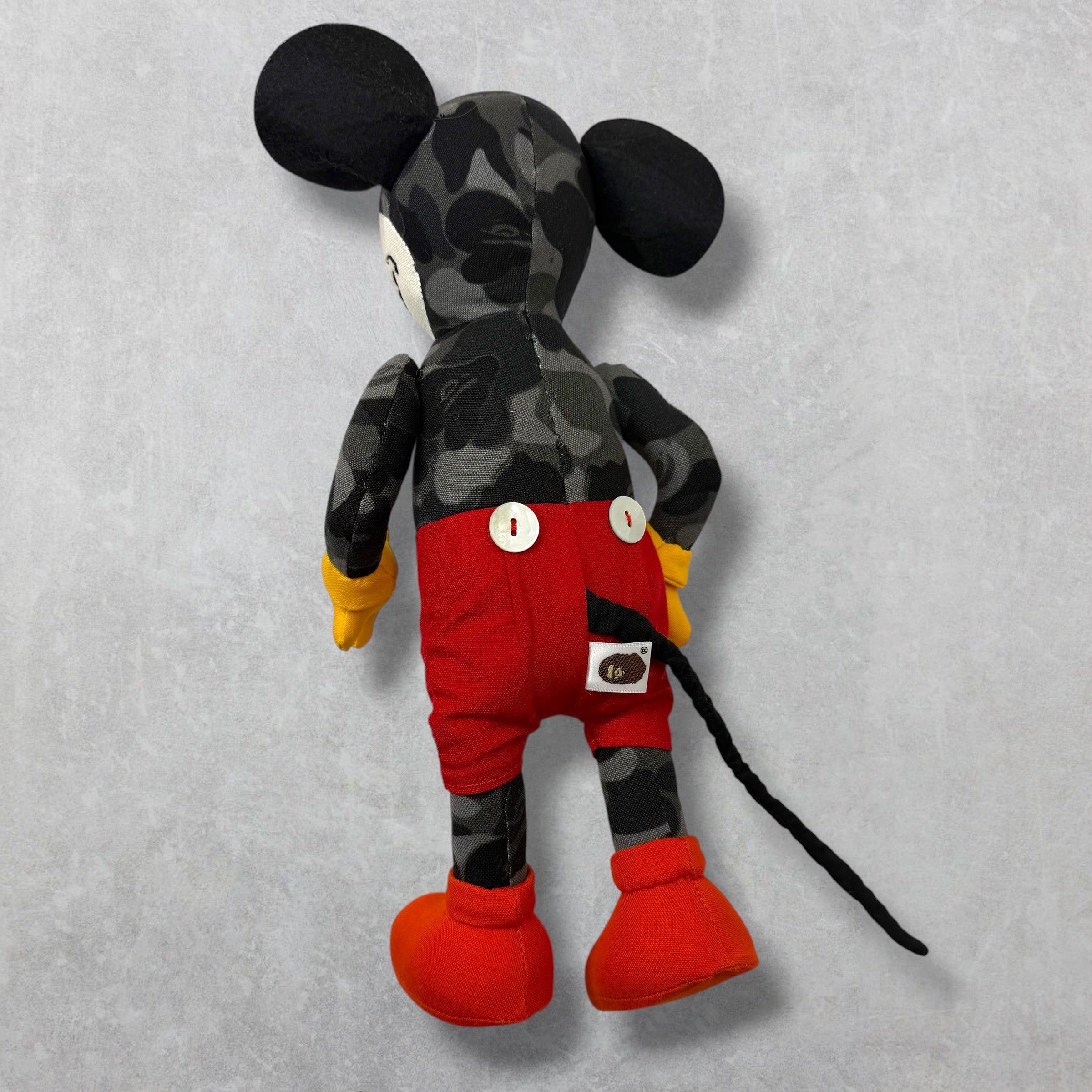 Bape Bape Mickey Mouse Plush Doll Size ONE SIZE - 5 Thumbnail