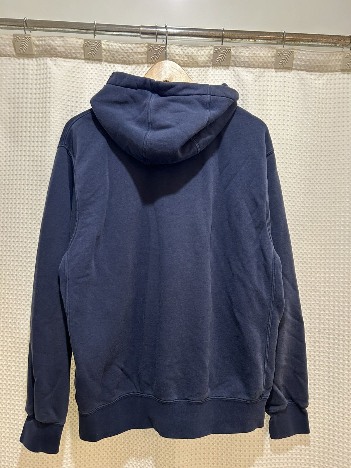 Nike ☀️NAVY NIKE HOODIE VINTAGE Y2K☀️ Size US L / EU 52-54 / 3 - 2 Thumbnail