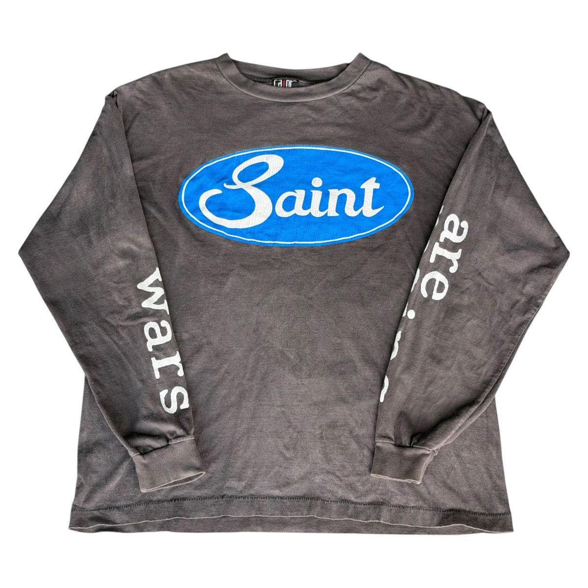 Saint Michael Saint Michael Tribal Wars Long Sleeve T-Shirt Faded Size XL Size US XL / EU 56 / 4 - 1 Thumbnail