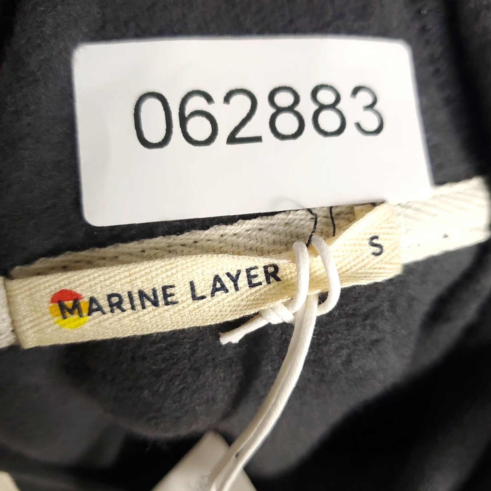 Marine Layer VINTAGE Marine Layer Hoodie Mens Small Pullover Sweatshirt Fall Winter Gray Logo Authentic Size US S / EU 44-46 / 1 - 8 Thumbnail