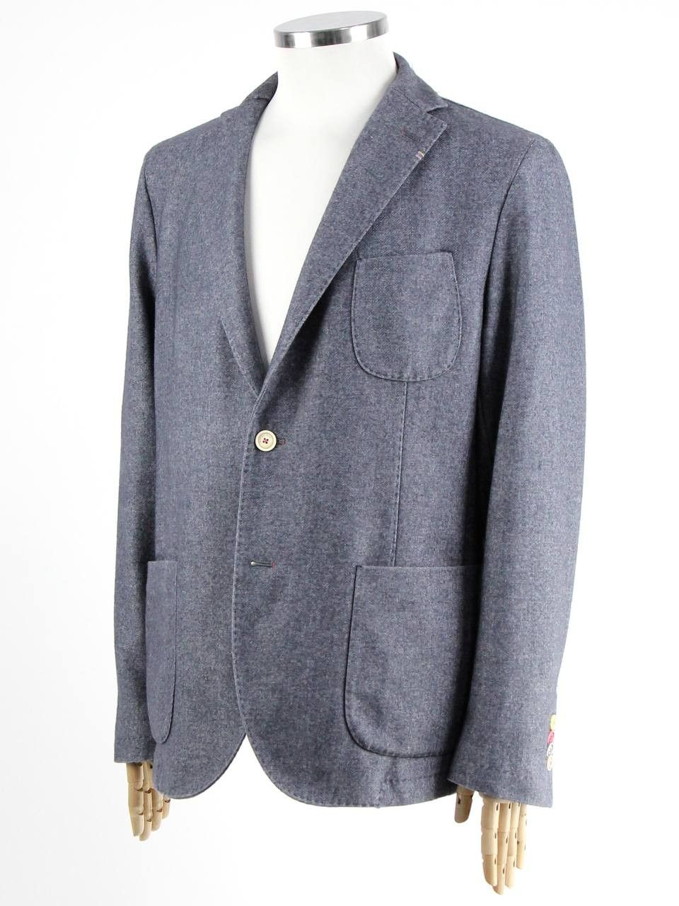Manuel Ritz MANUEL RITZ Knitted wool jacket Size 54R - 3 Thumbnail