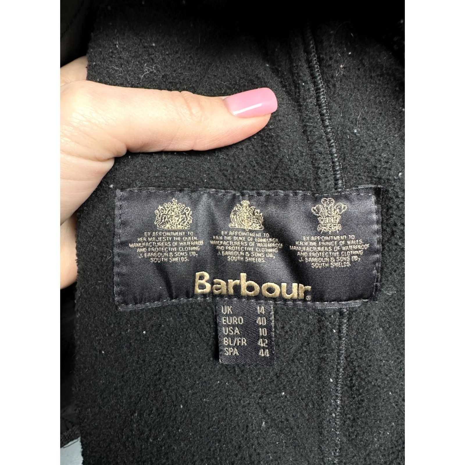 Barbour Barbour International Polarquilt Quilted Jacket Barbour Women M Black Quilted Size M / US 6-8 / IT 42-44 - 6 Thumbnail