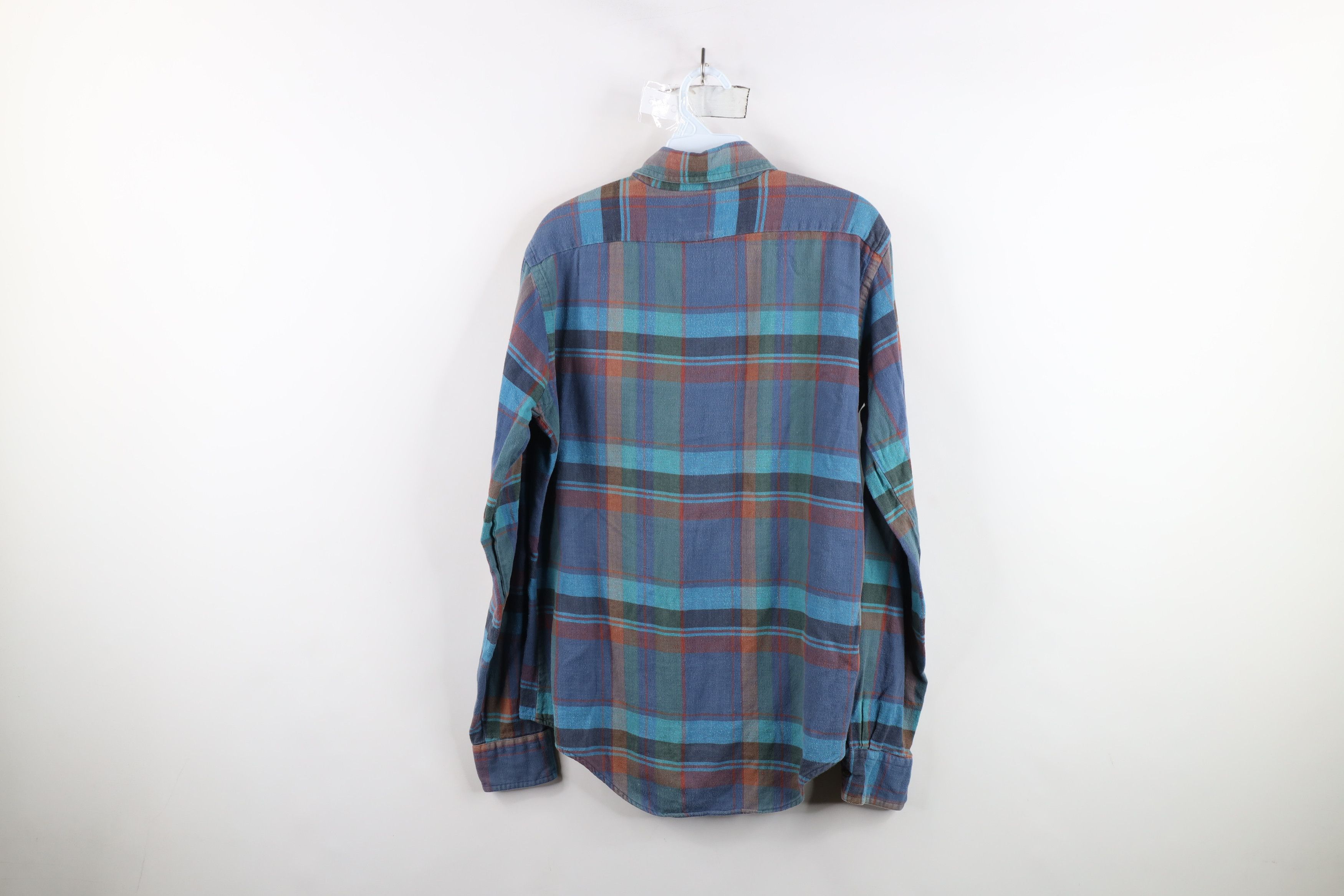 Vintage Vintage 90s Streetwear Rainbow Flannel Button Down Shirt Size US M / EU 48-50 / 2 - 10 Thumbnail