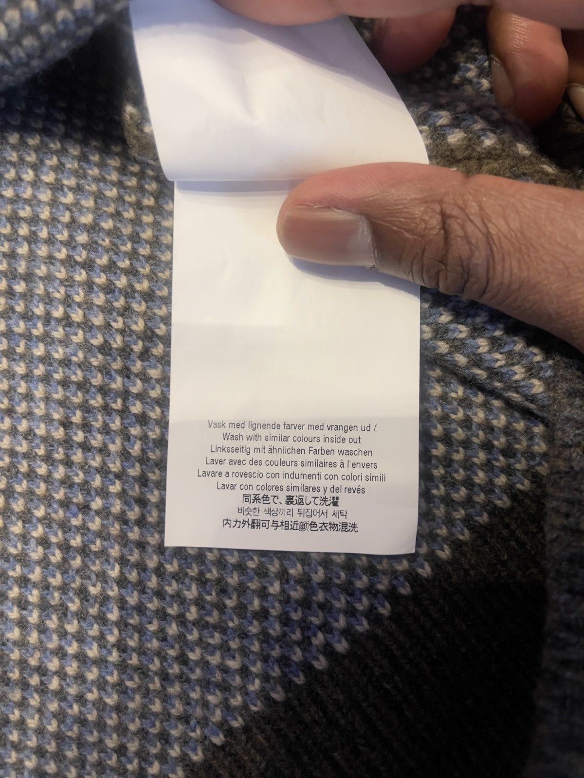 Norse Projects NORSE PROJECTS RUNE LANDSCAPE SWEATER Size US L / EU 52-54 / 3 - 7 Thumbnail