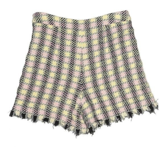 Oscar De La Renta Oscar de la Renta Italian Wool Blend Tweed Shorts Sz 6 Size 28" / US 6 / IT 42 - 6 Thumbnail