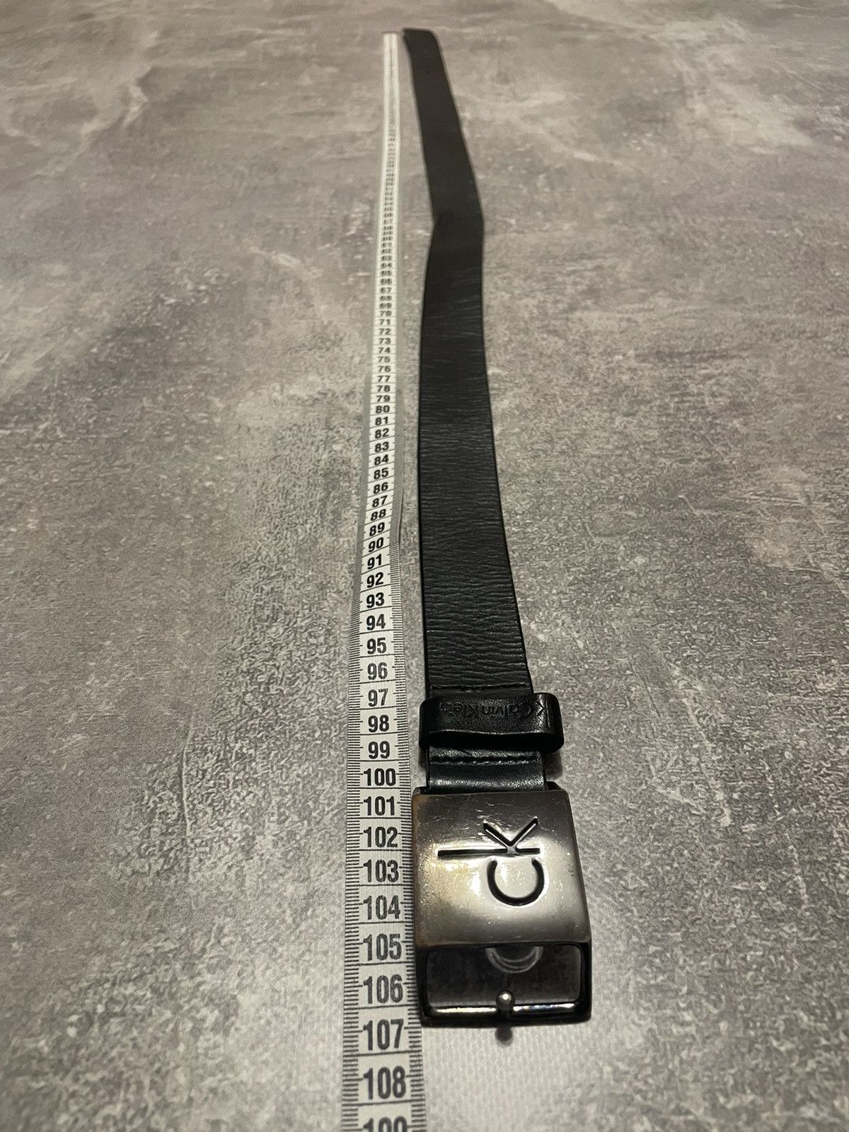 Calvin Klein Vintage Calvin Klein Leather Belt Size ONE SIZE - 12 Thumbnail